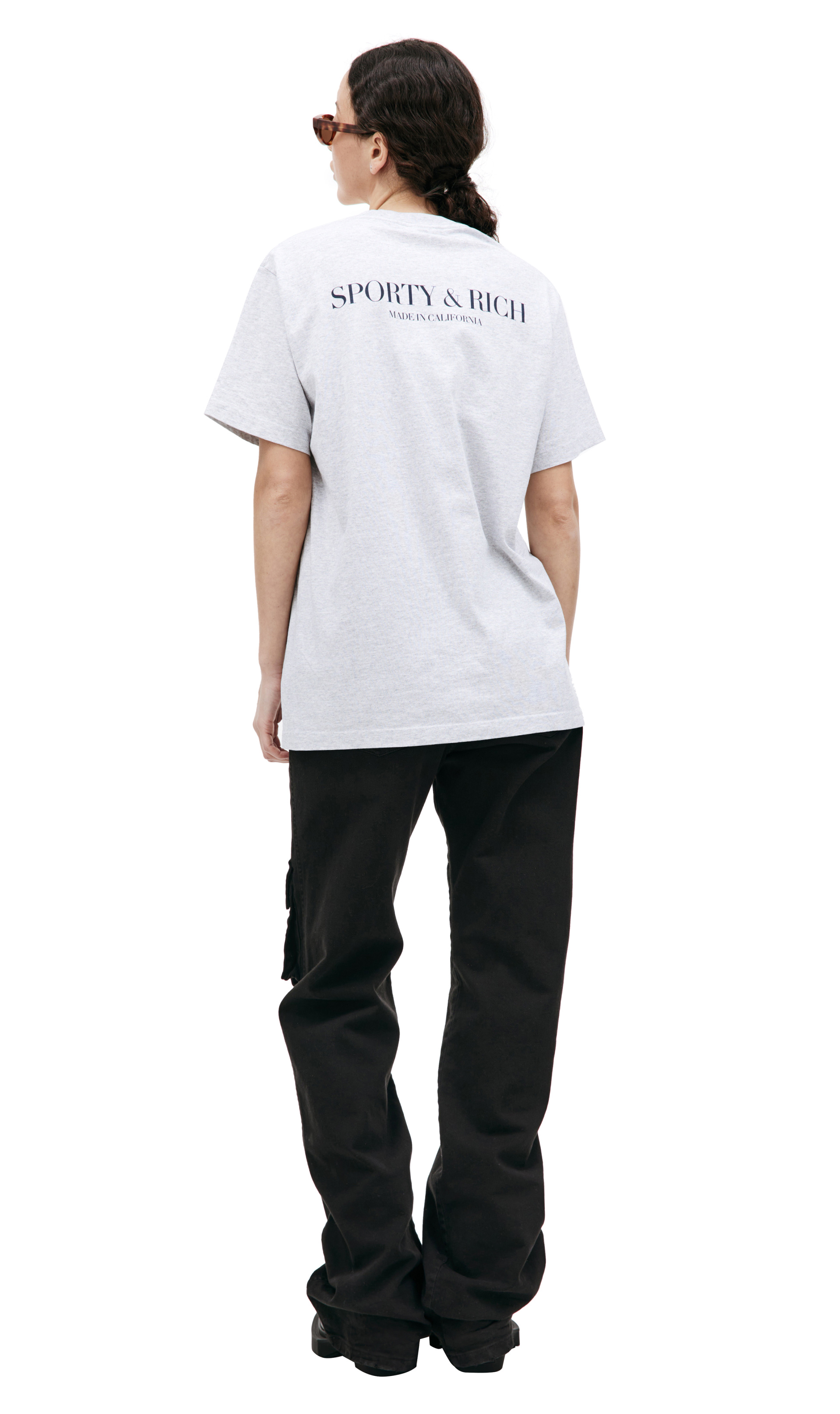 SPORTY & RICH Made In California printed t-shirt
