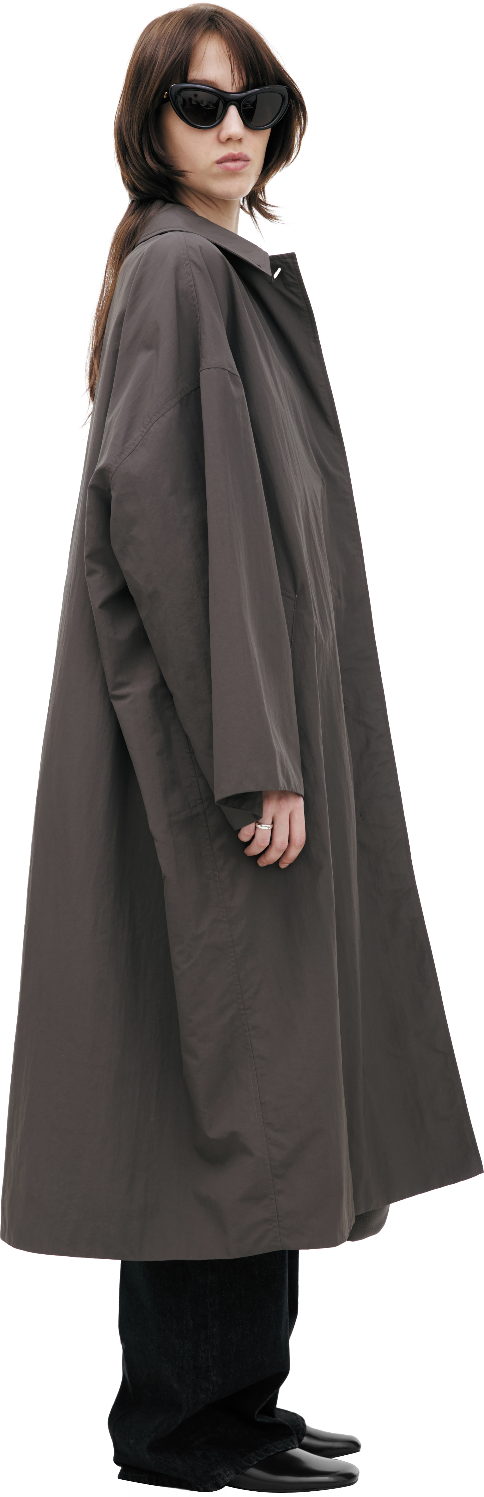 The Row Single-breasted button-down coat