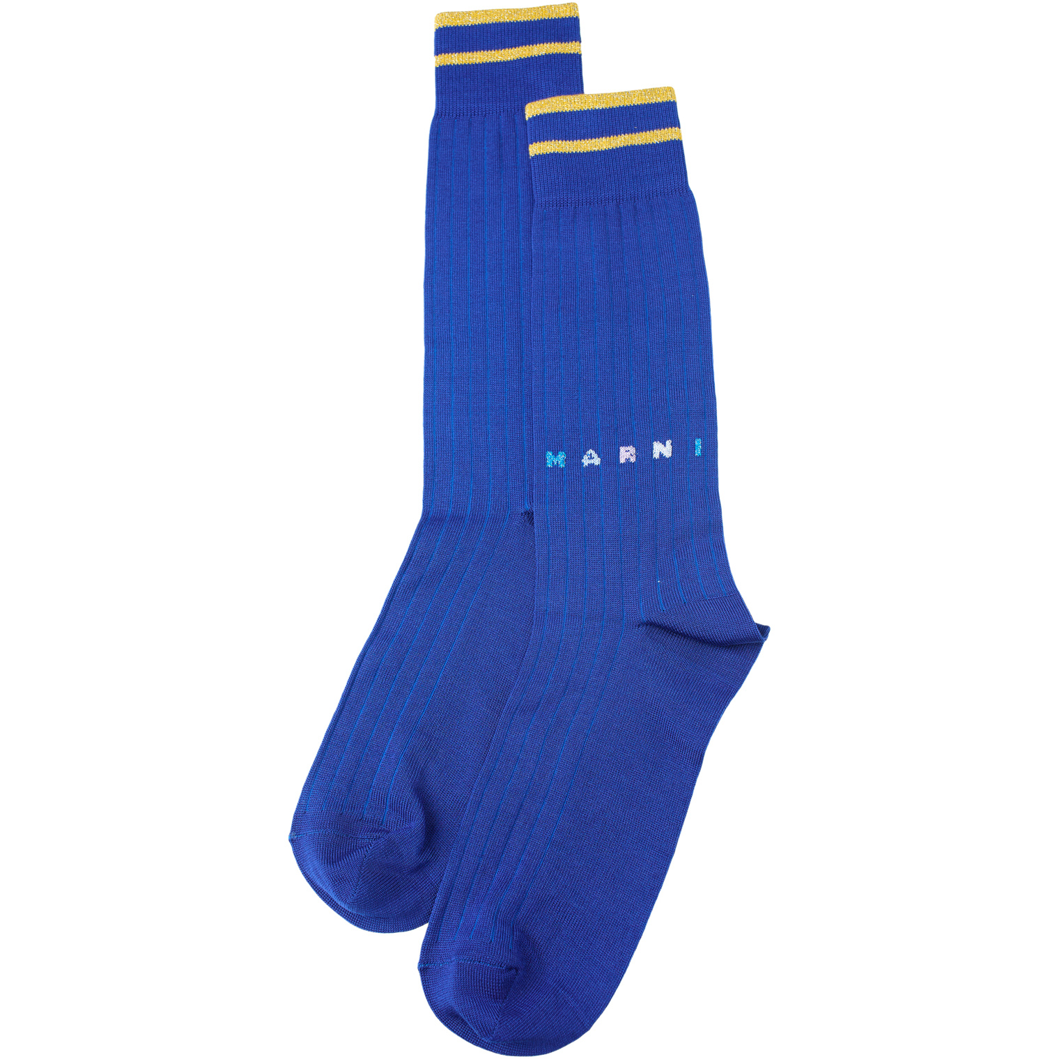 Marni Blue cotton socks