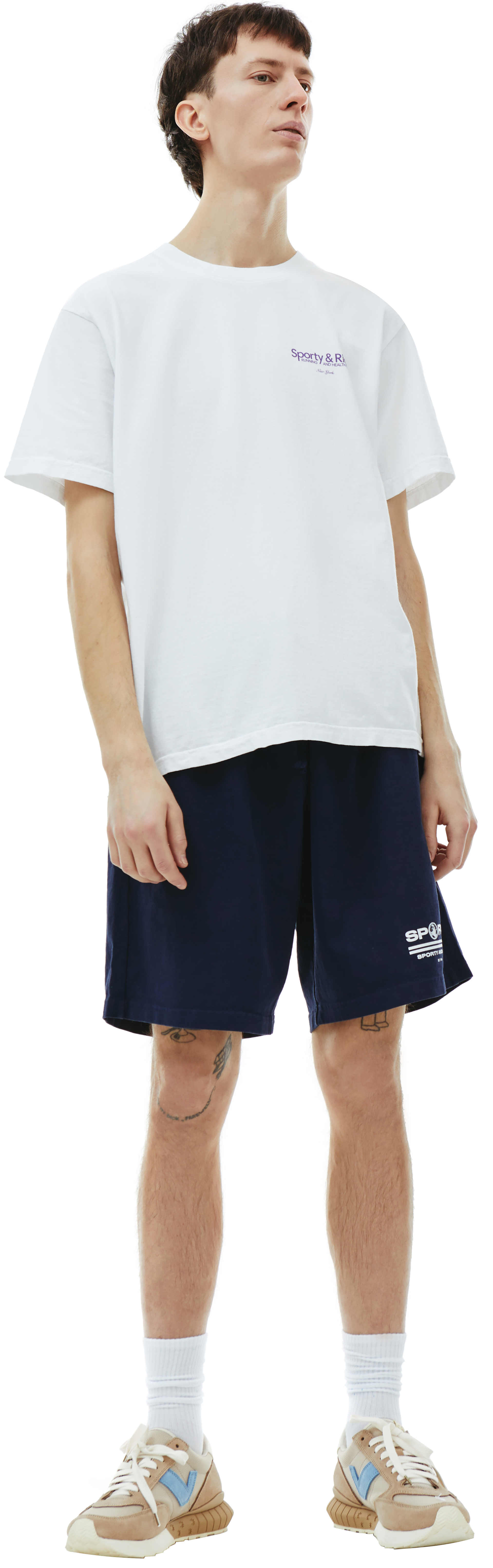 SPORTY & RICH Running & Health Club T-Shirt