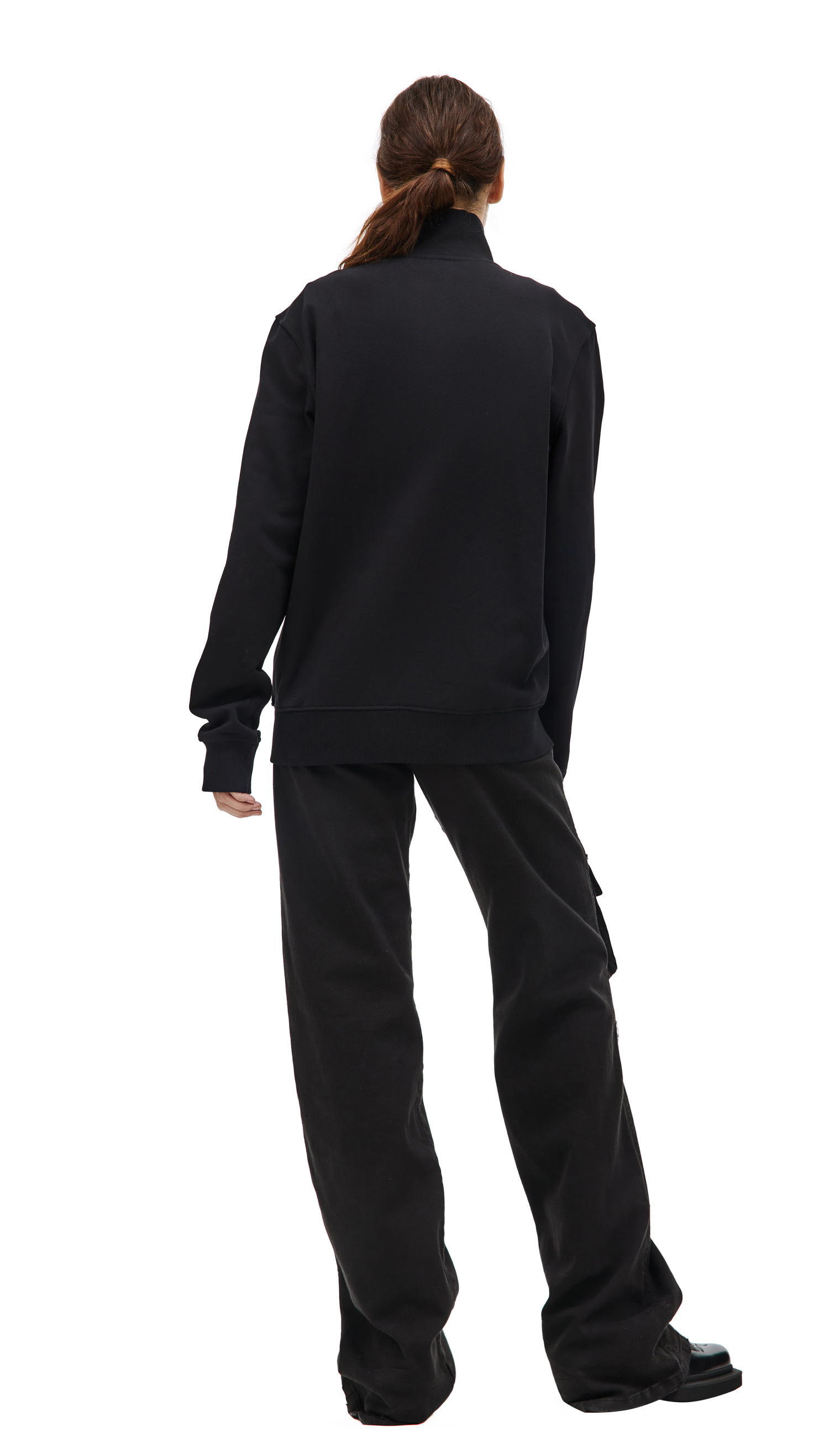 Diesel Black zip up hoodie