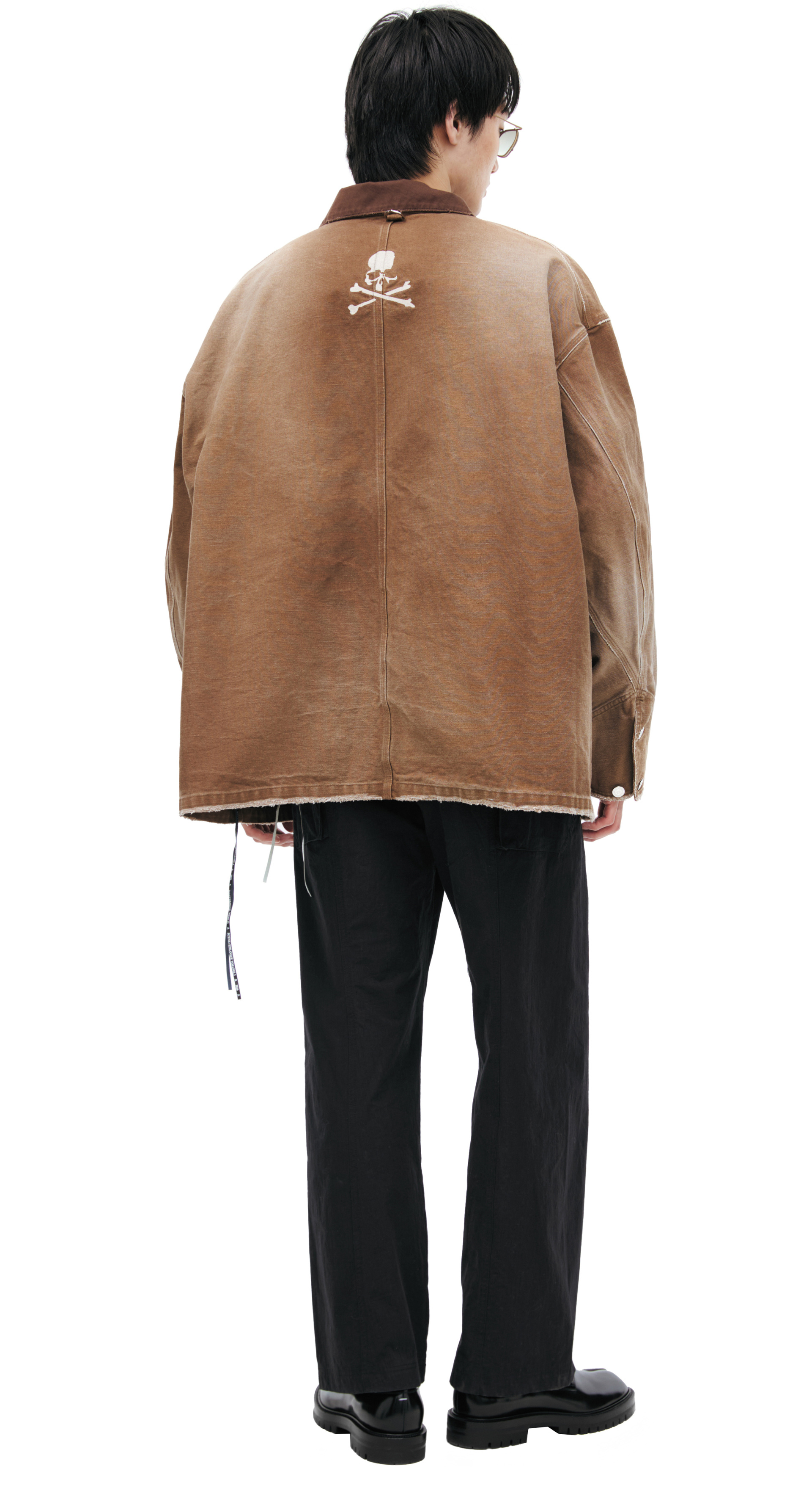 Mastermind WORLD Jacket with a turn-down collar