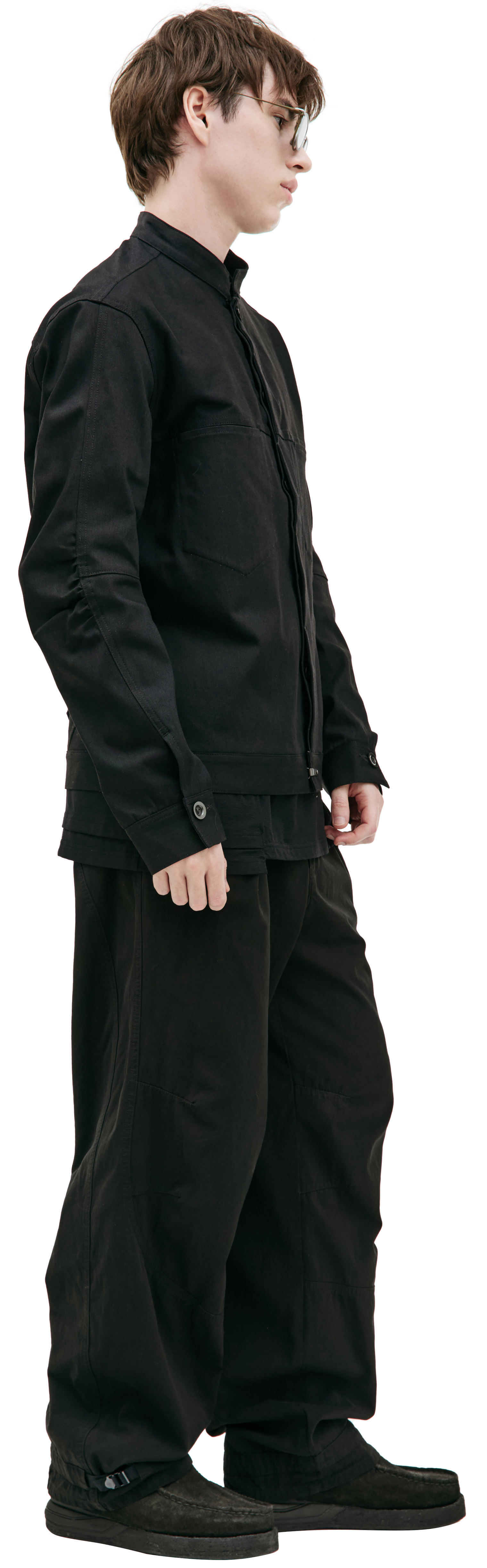 The Viridi-Anne Black denim jacket