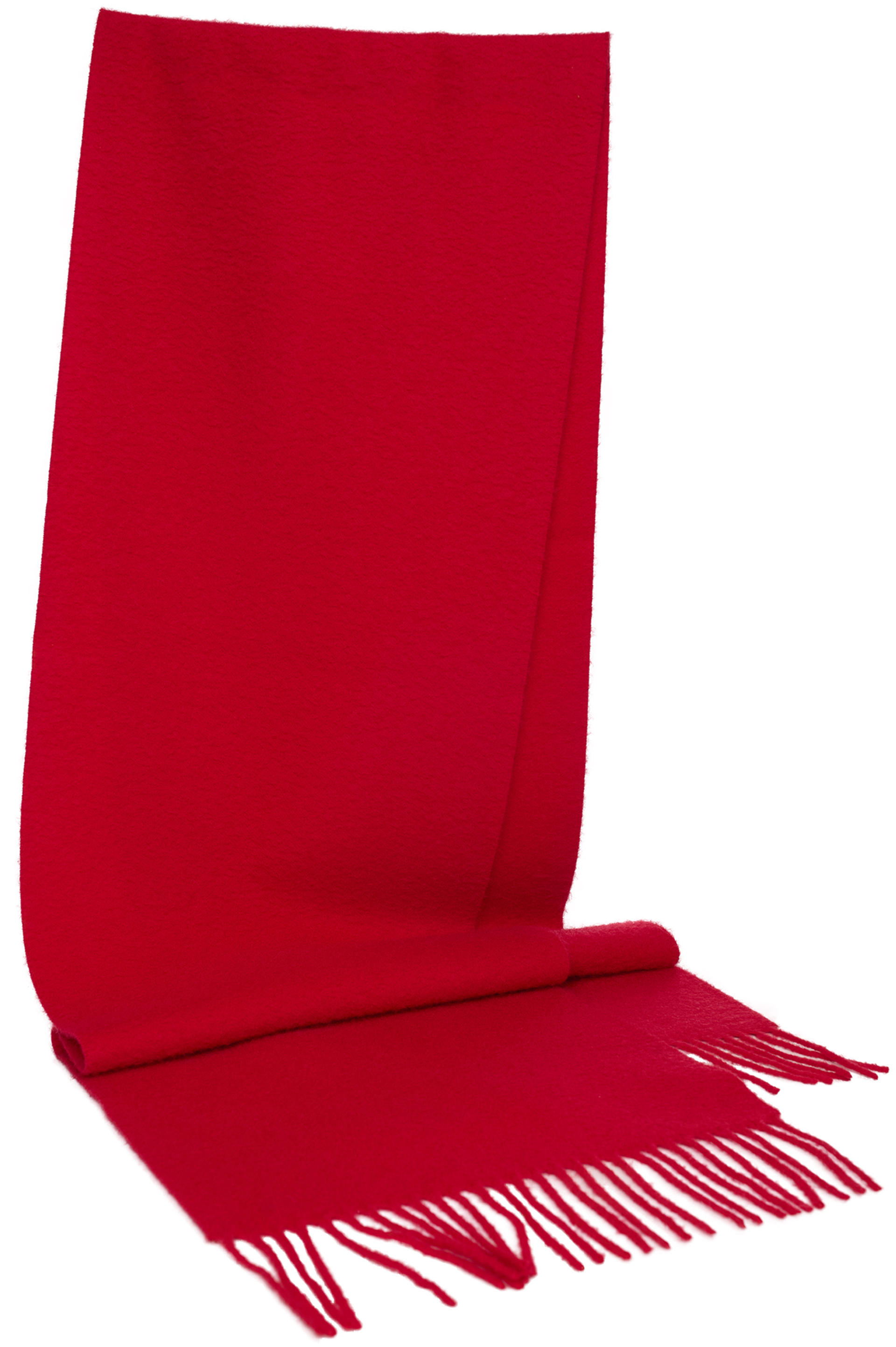 The Row Red cashmere scarf