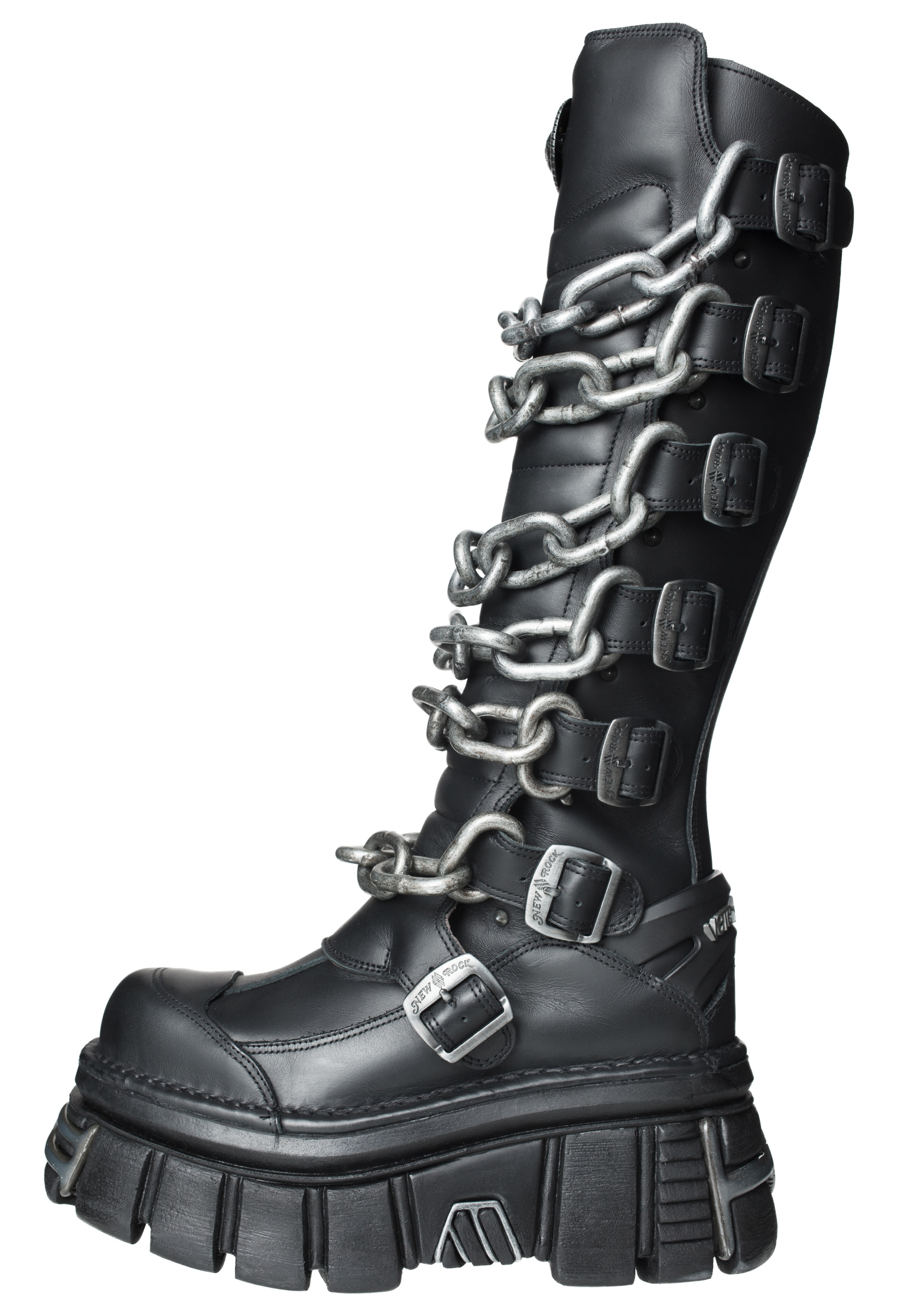 VETEMENTS VETEMENTS x New Rock Chain Link Boots