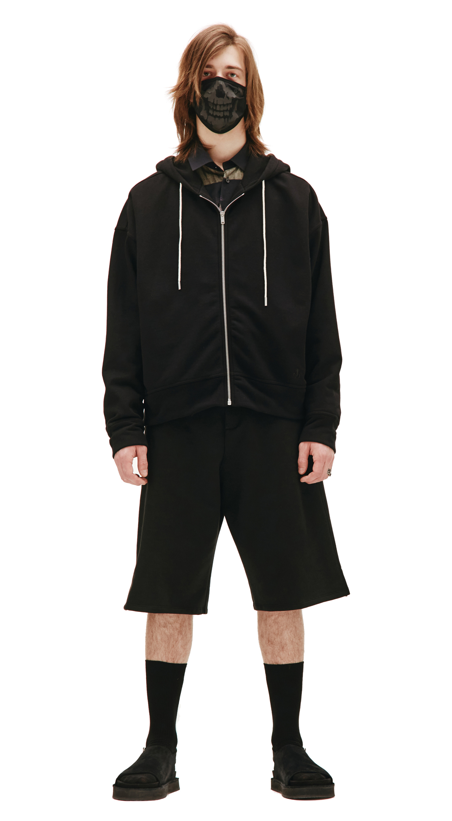 Jil Sander Zipped Hoodie