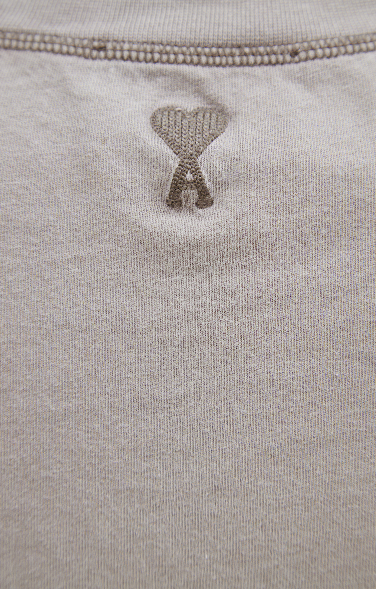 AMI PARIS T-shirt with contrasting seams