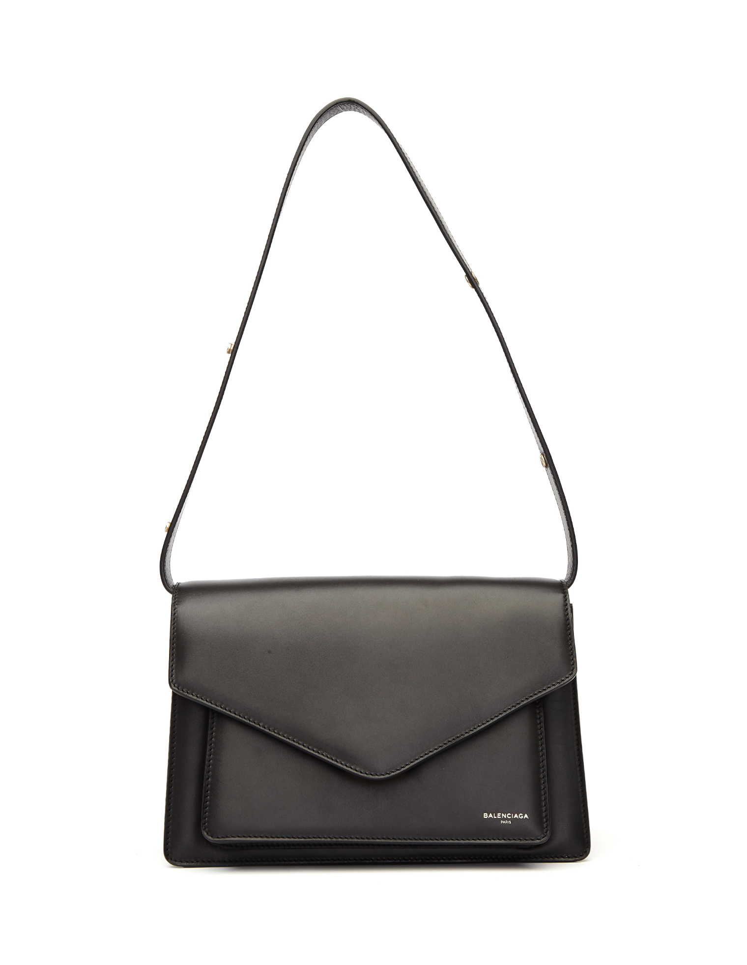Balenciaga Triangle Leather Handbag