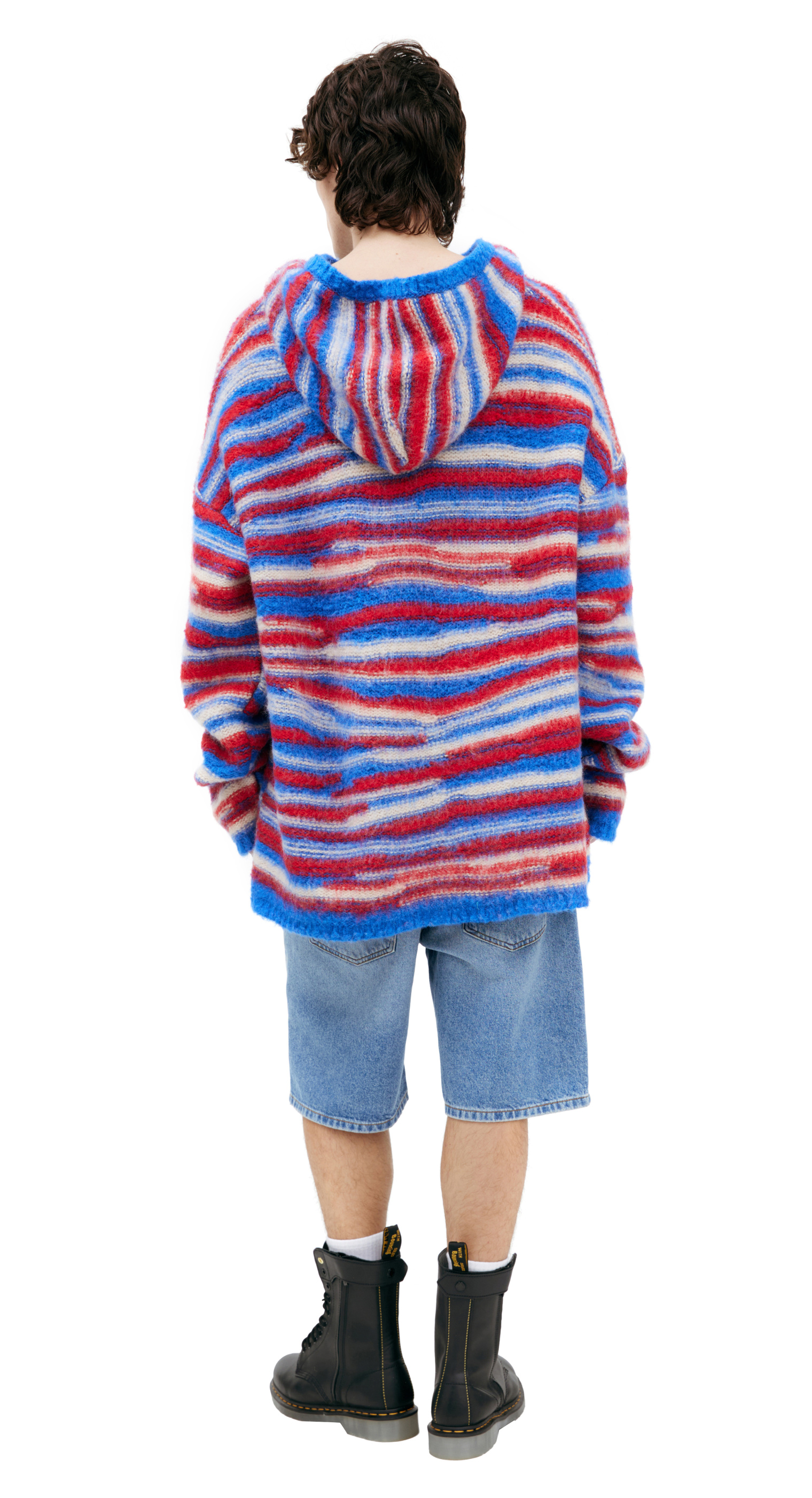 ERL Knitted wool hoodie