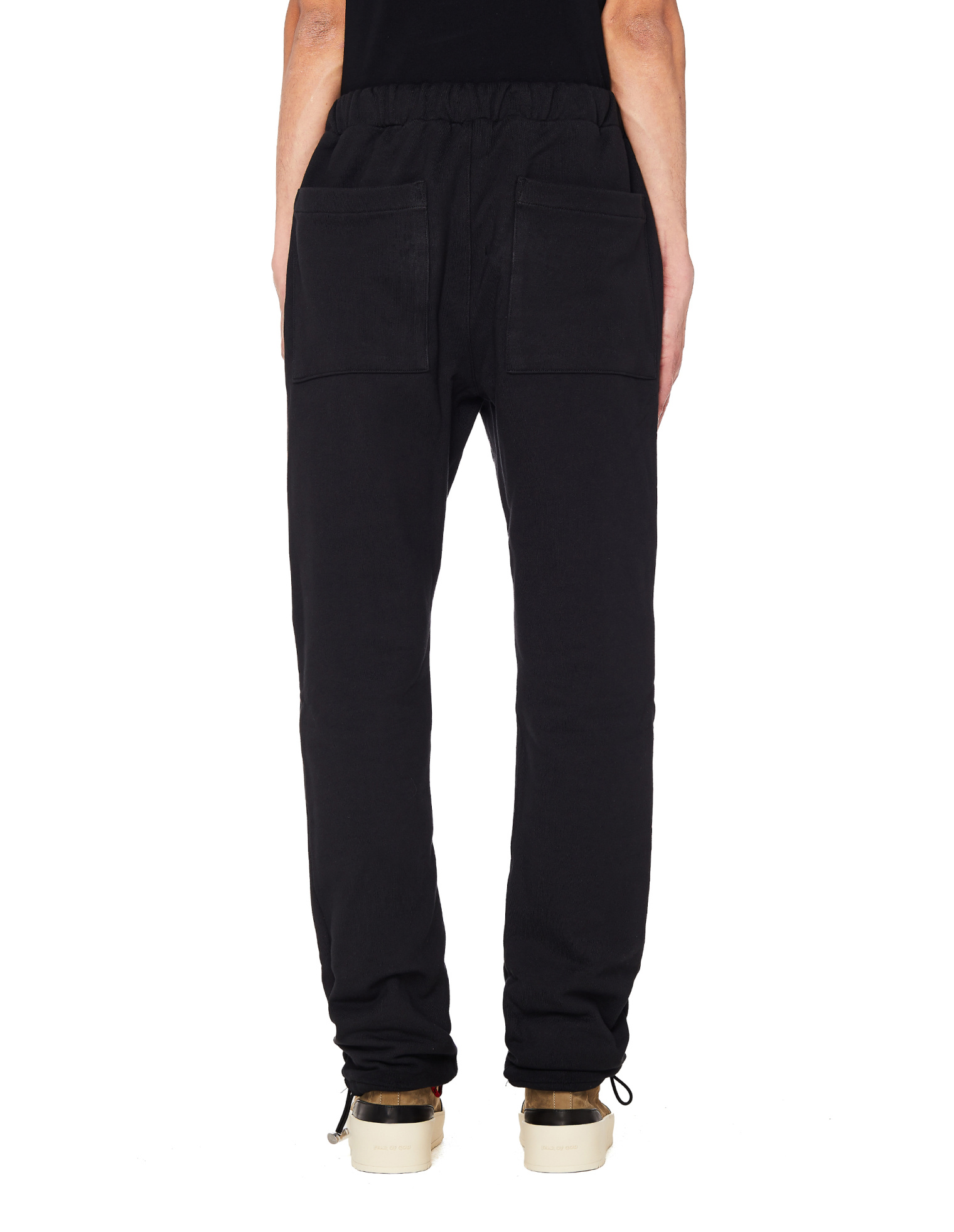 Fear of God Black Cotton Core Sweatpants