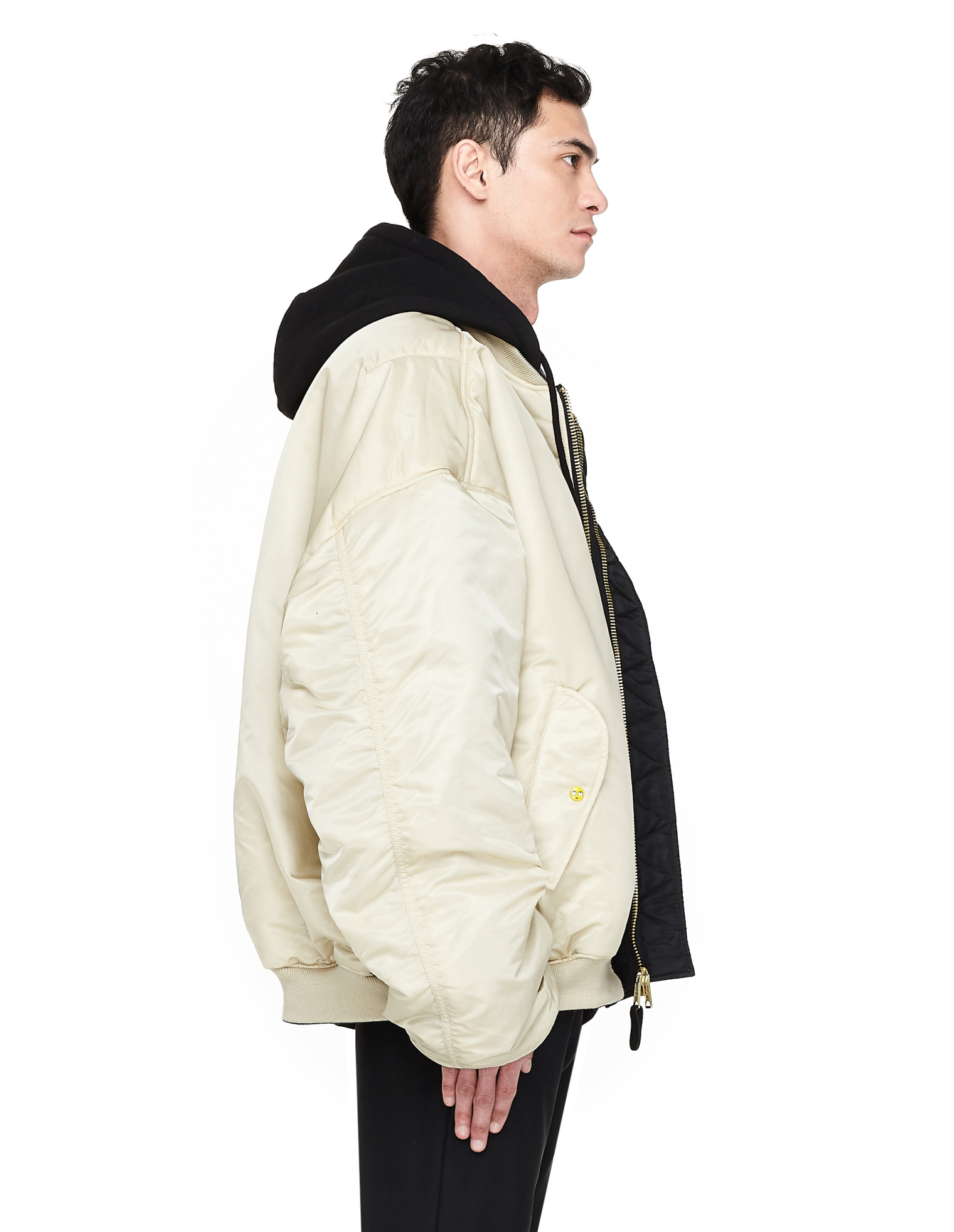 VETEMENTS Alpha Industries Hooded Bomber Jacket