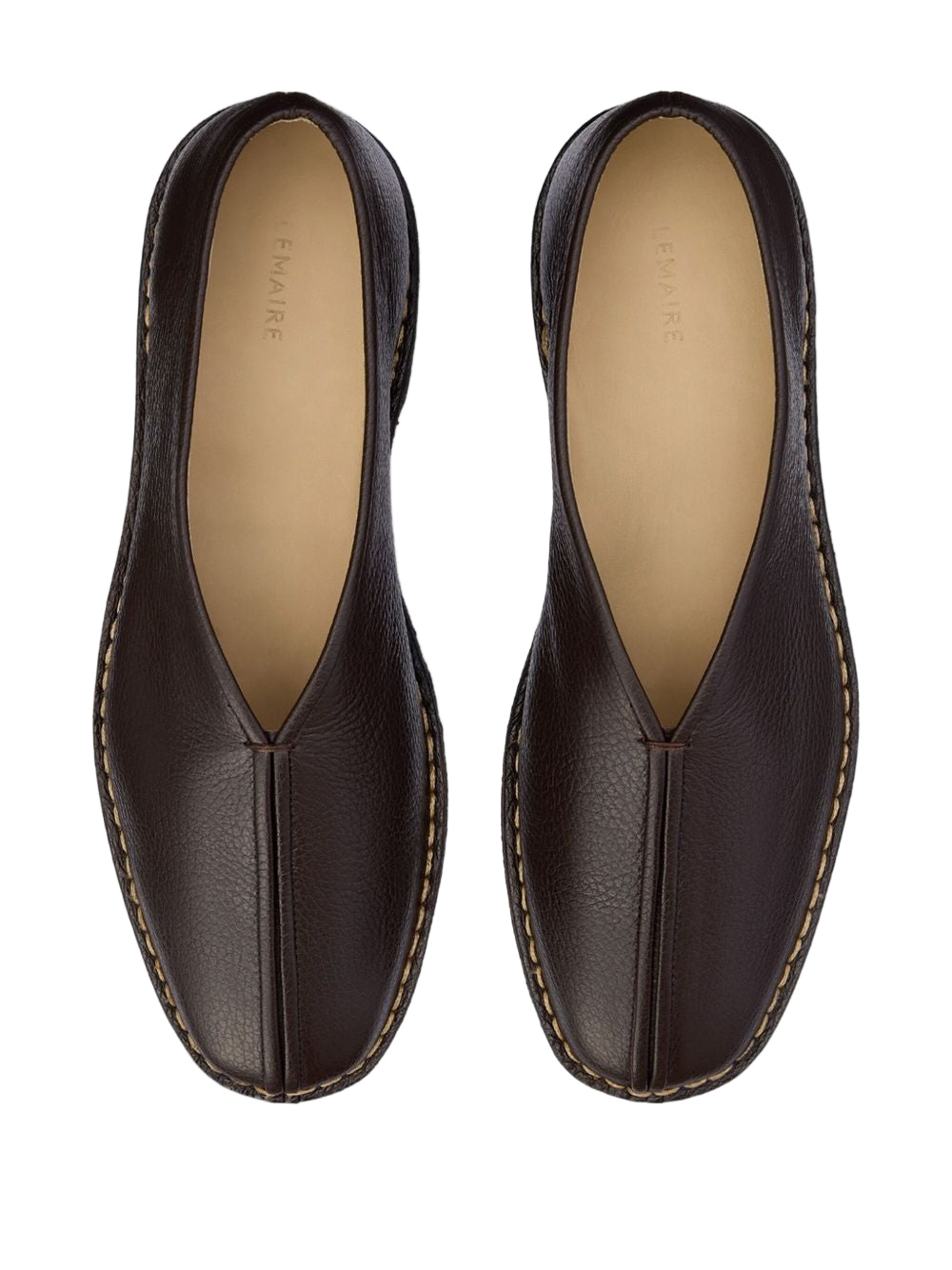 Lemaire Piped Crepe Slippers