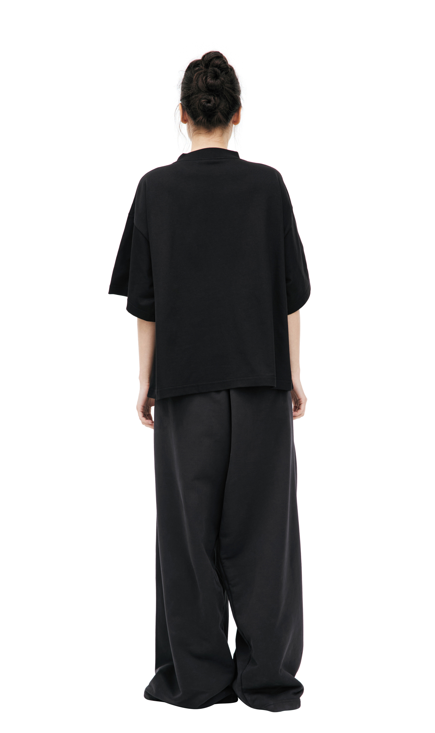 Balenciaga T-shirt with rhinestone logo