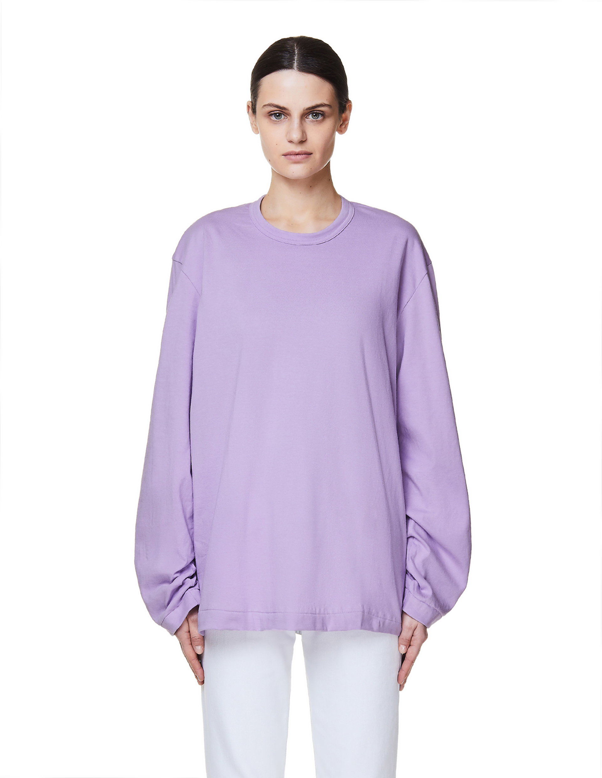 Comme des Garcons Violet Cotton Longsleeve