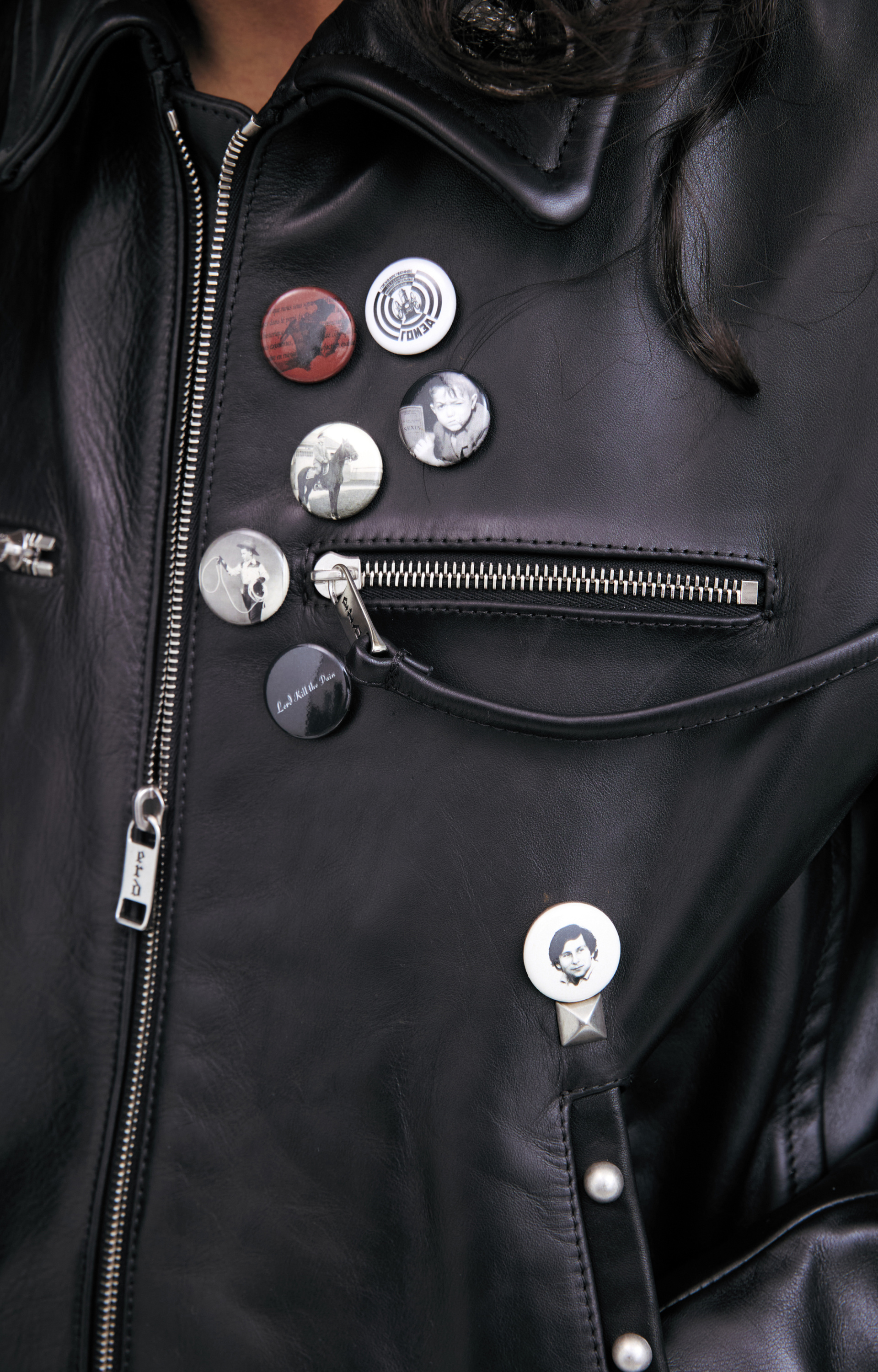 Enfants Riches Déprimés Leather Jacket