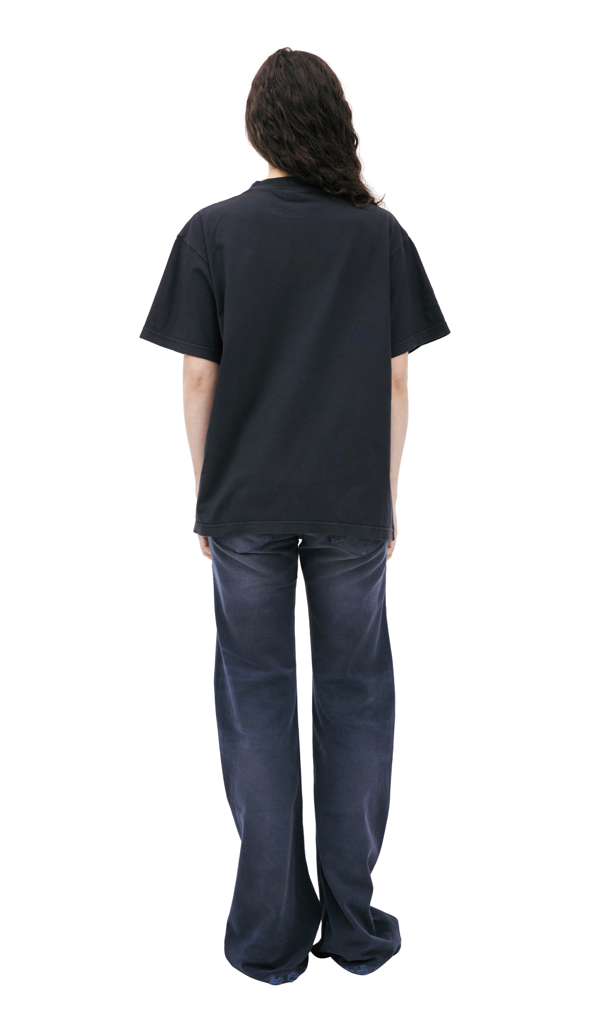 Balenciaga Black print T-shirt