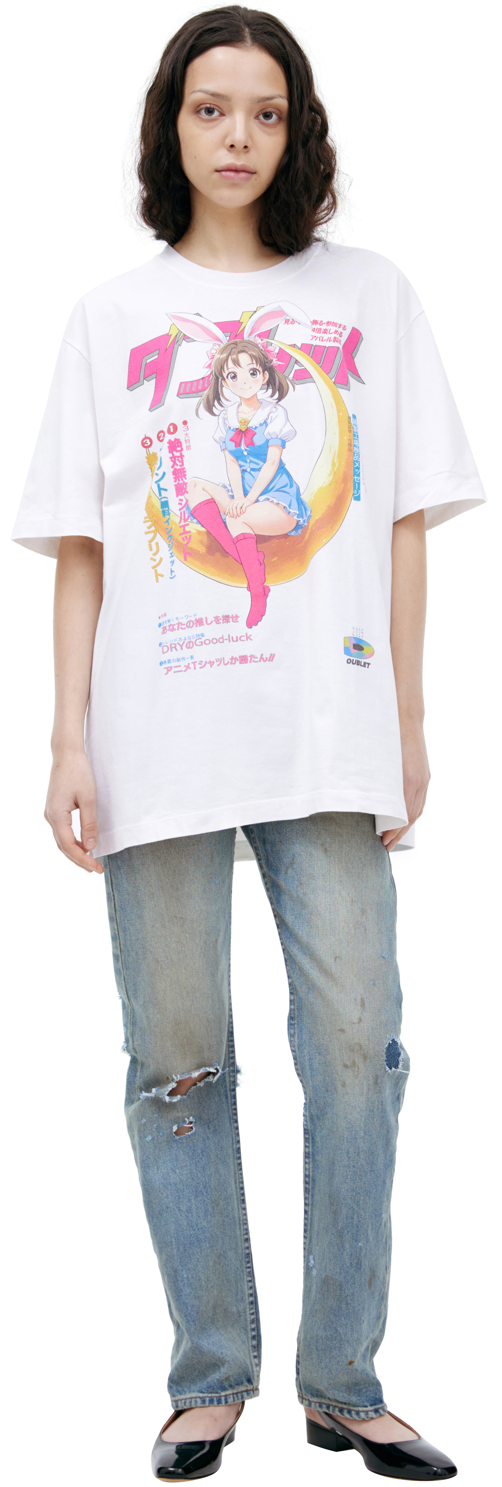 Doublet Cotton T-shirt with print