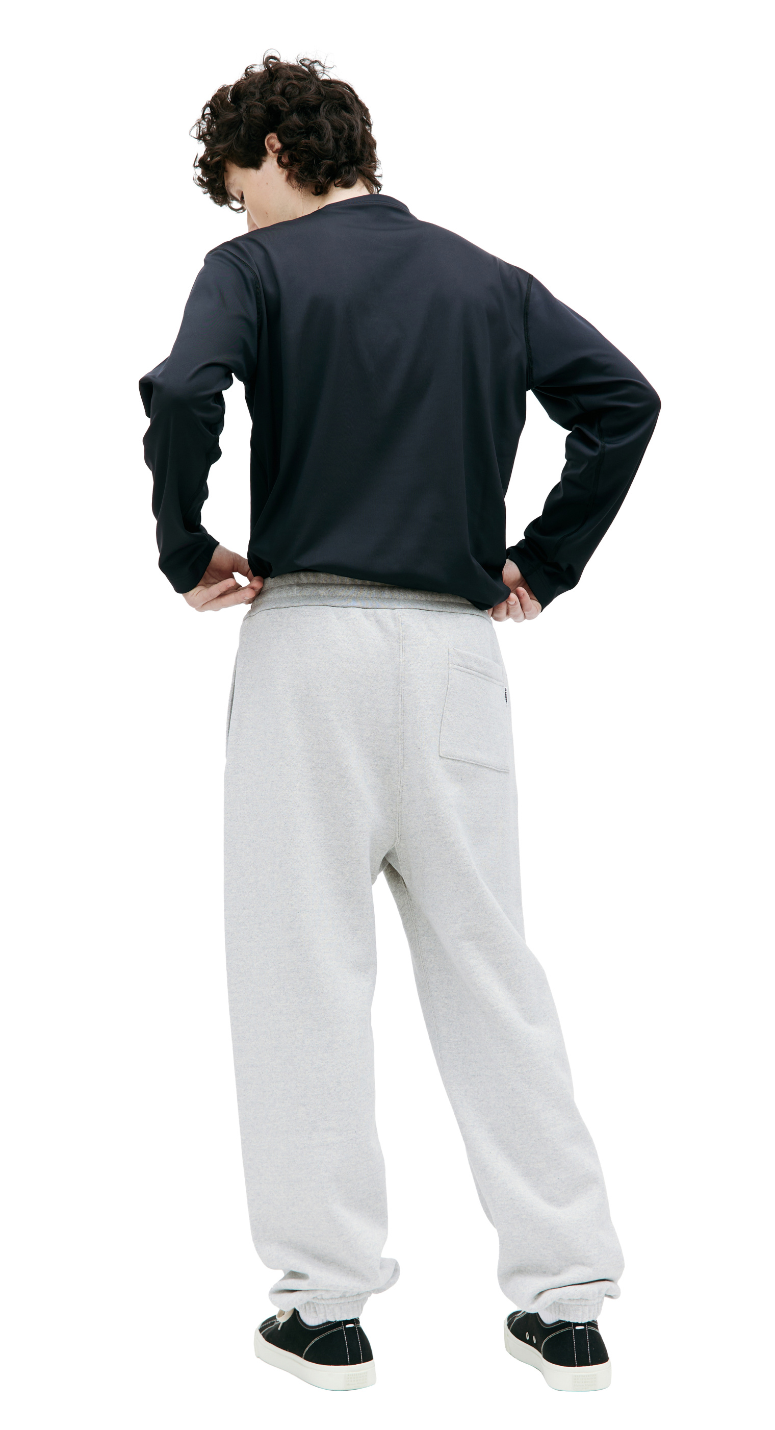 Jil Sander Спортивные брюки с лентами