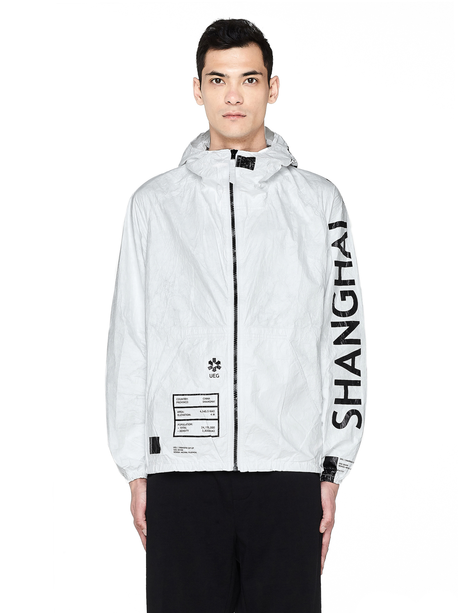 UEG Shanghai Printed Tyvek Jacket