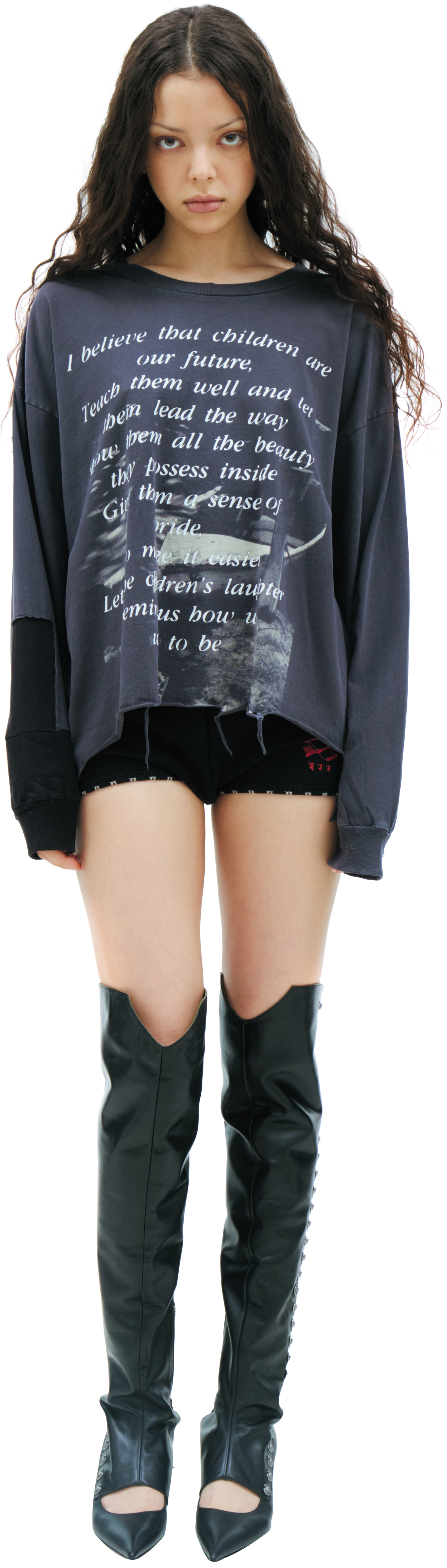 Enfants Riches Déprimés THE GREATEST LOVE OF ALL Longsleeve
