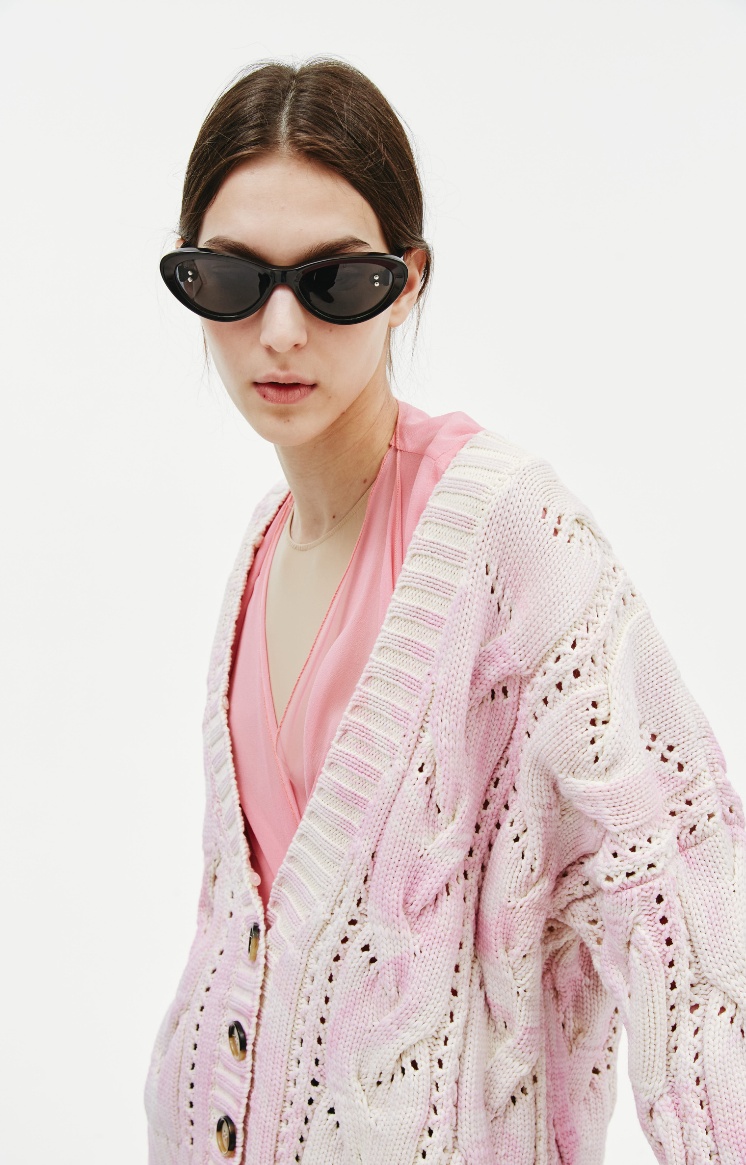 Blumarine Knitted Tai Dai Cardigan