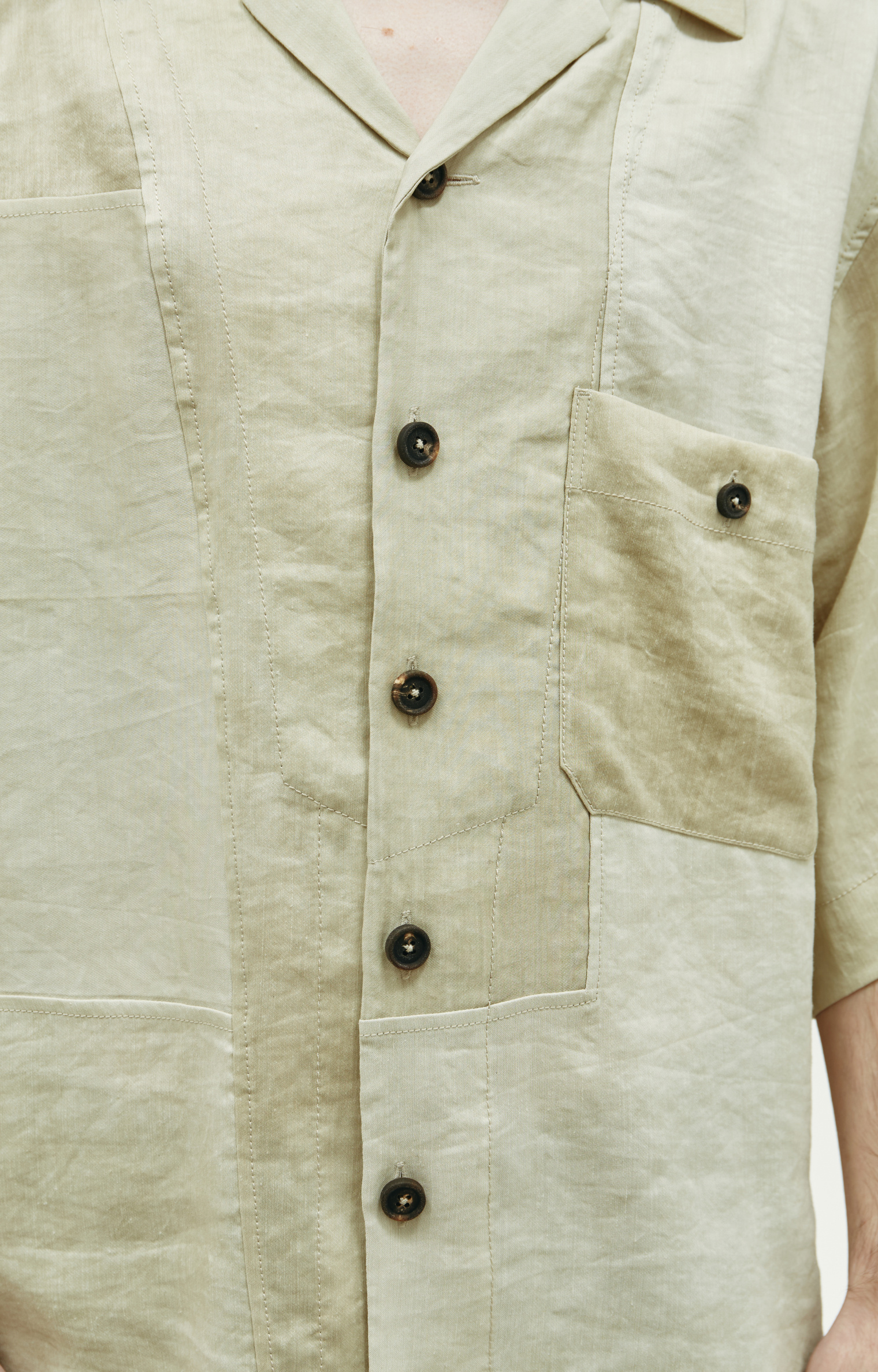 Ziggy Chen Jumbo shortsleeve shirt