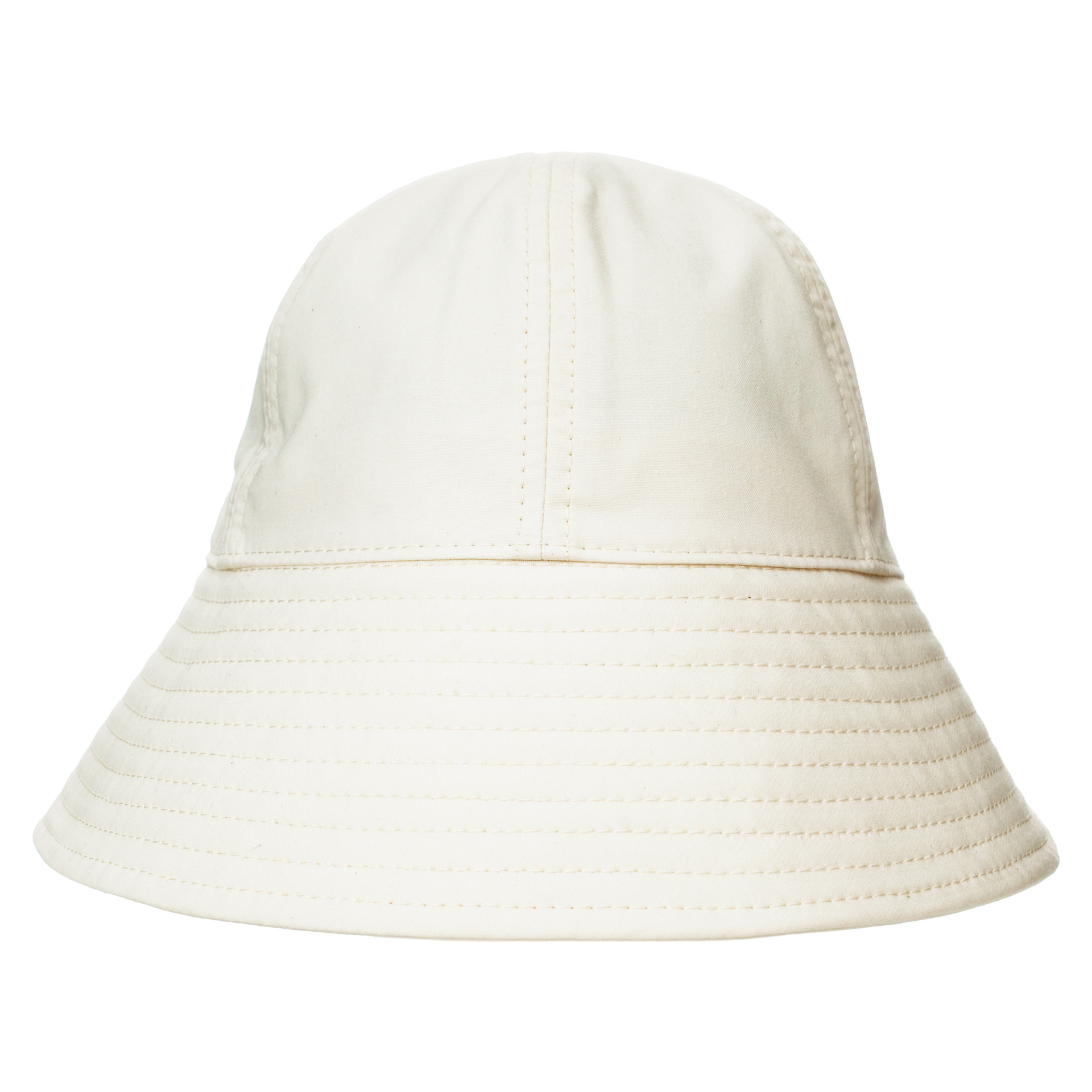 Jil Sander White cotton bucket hat