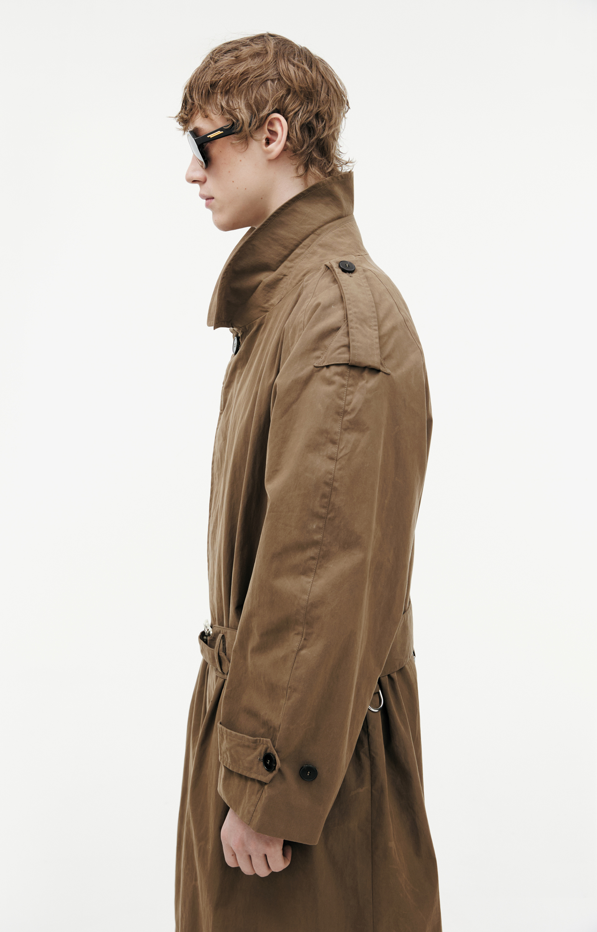 Enfants Riches Déprimés Trench coat with belt