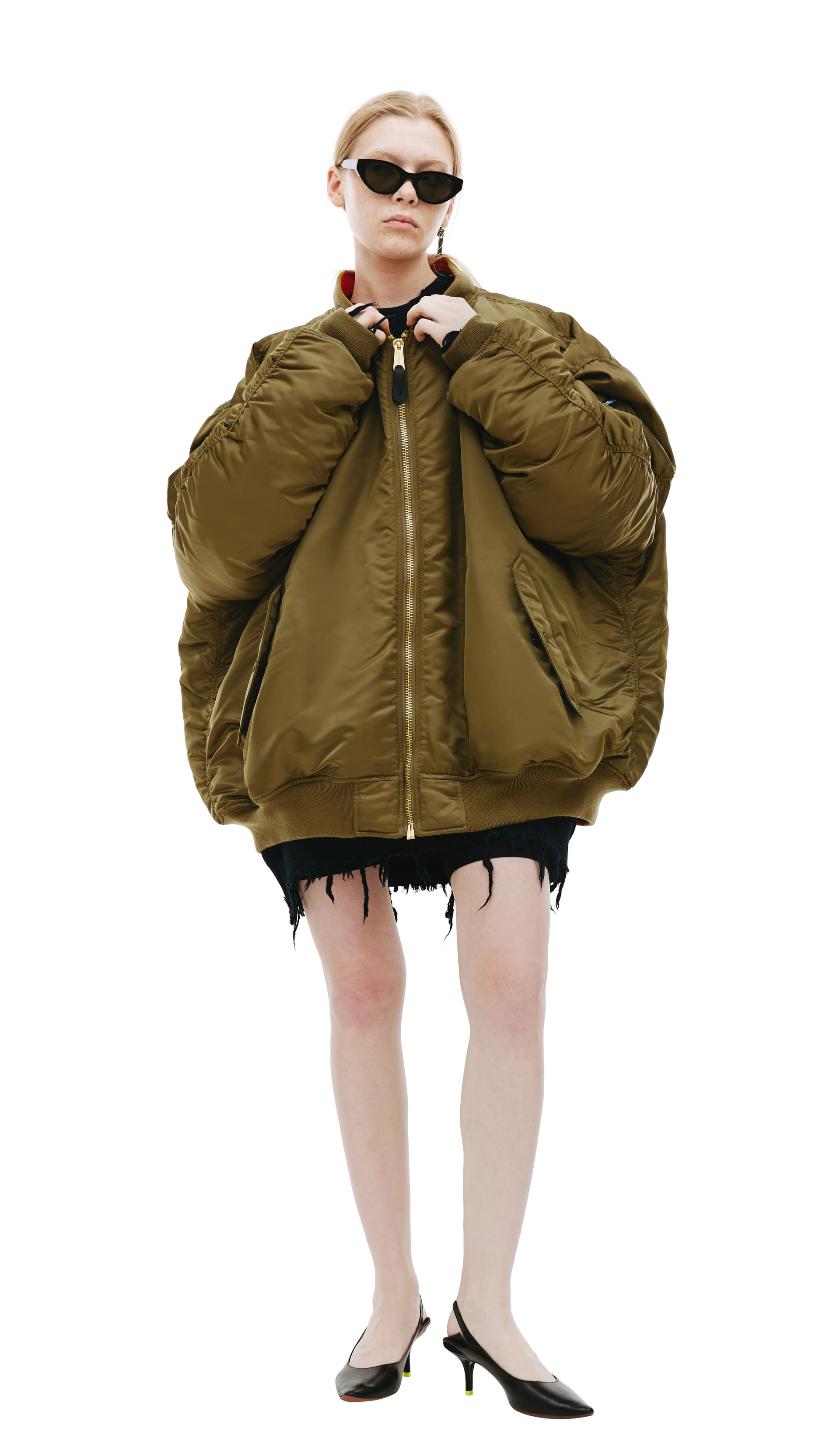 VETEMENTS х Alpha Industries double reversible bomber jacket