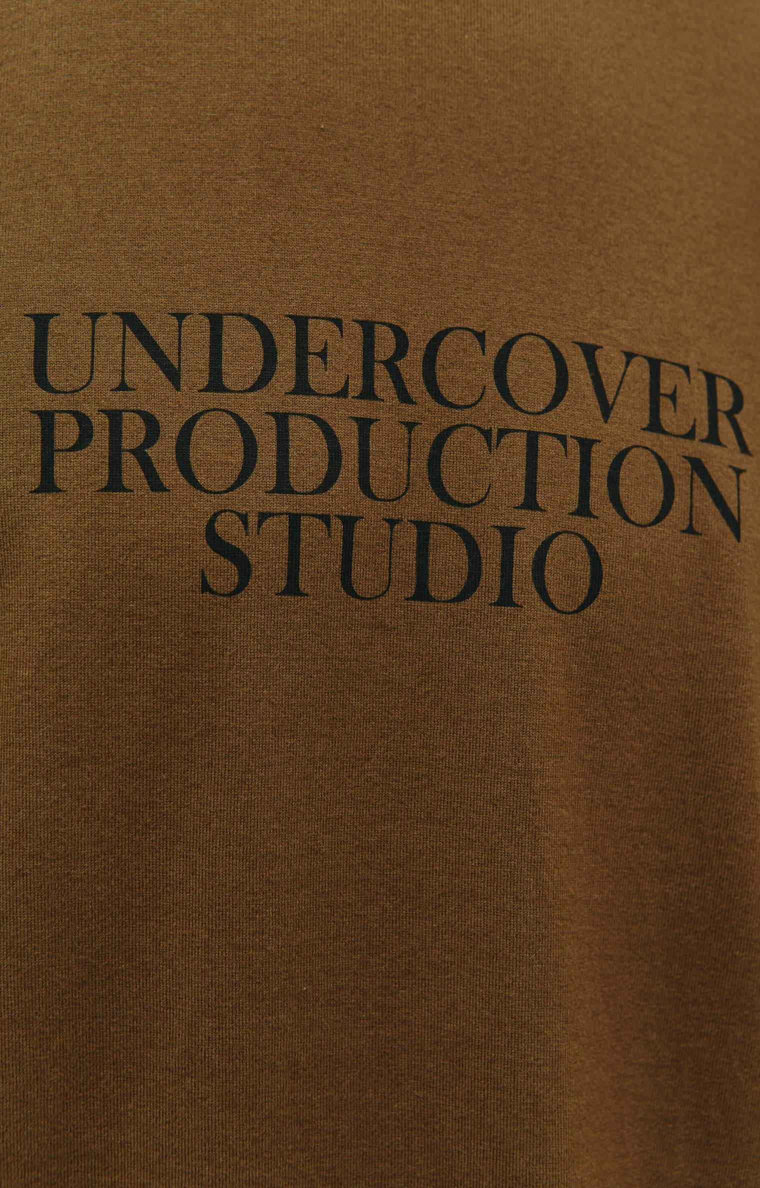 Undercover Production studio cotton t-shirt