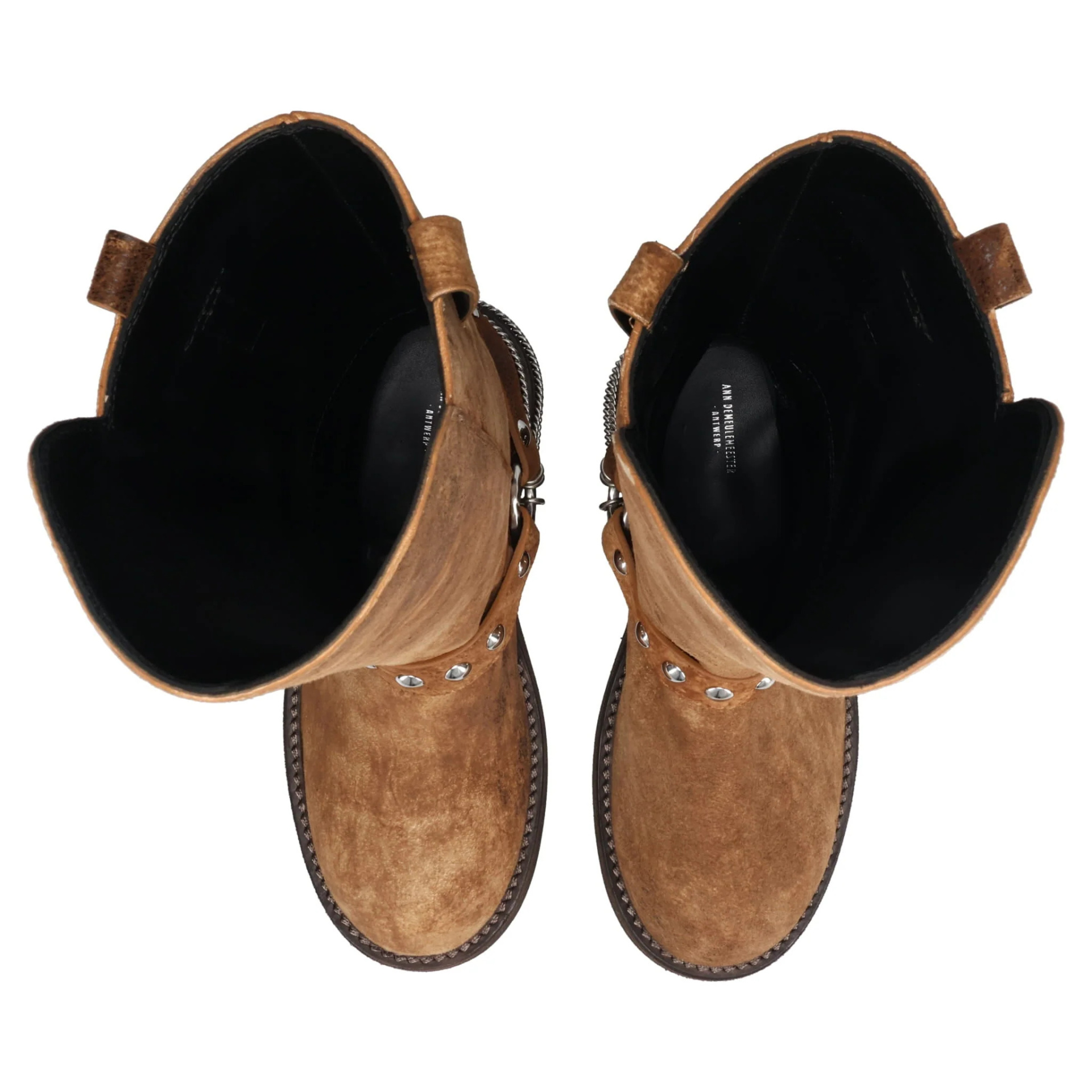 Ann Demeulemeester EDEED RIDING Low-Heel Boots