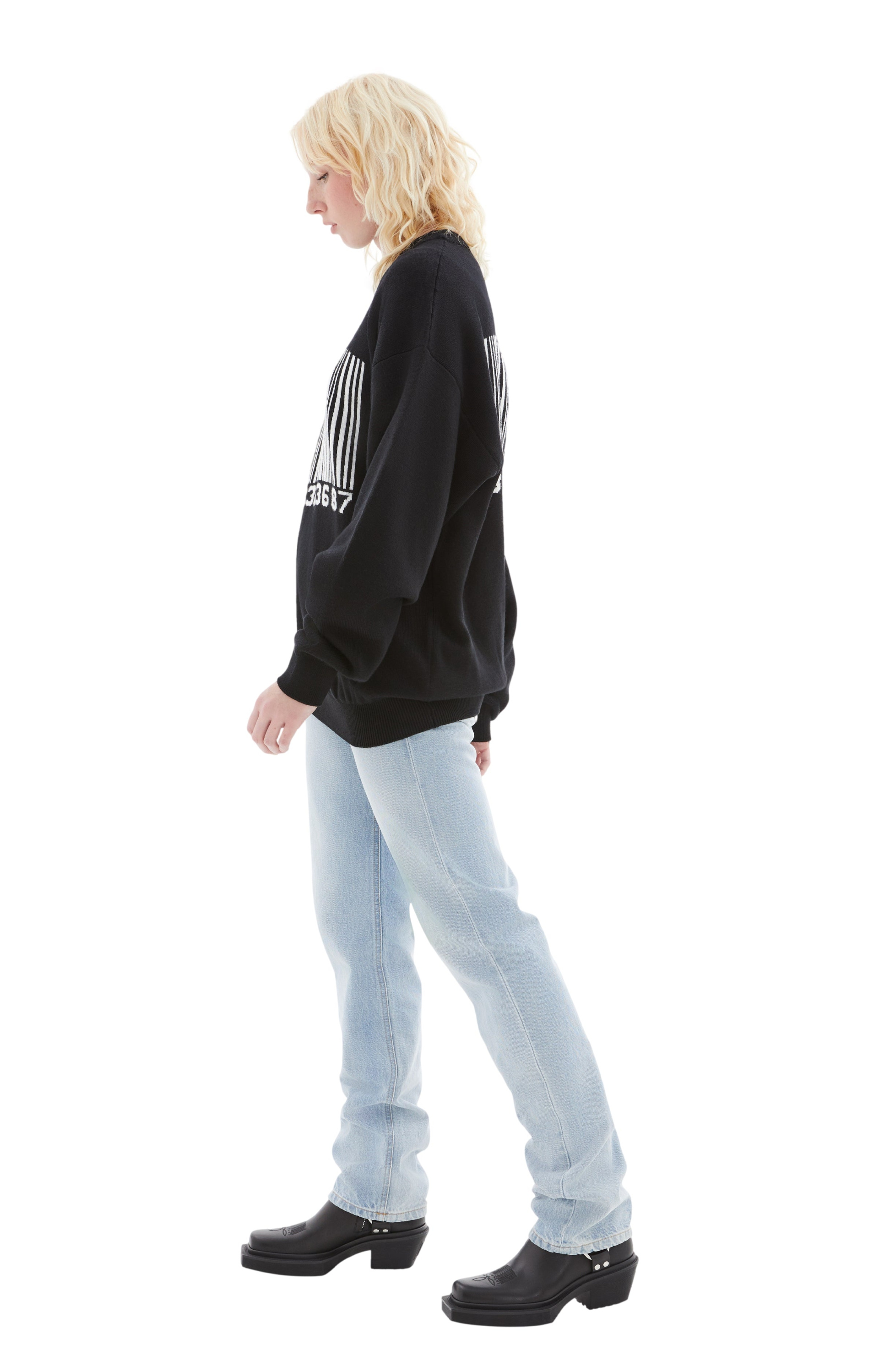VTMNTS Big Barcode Sweater