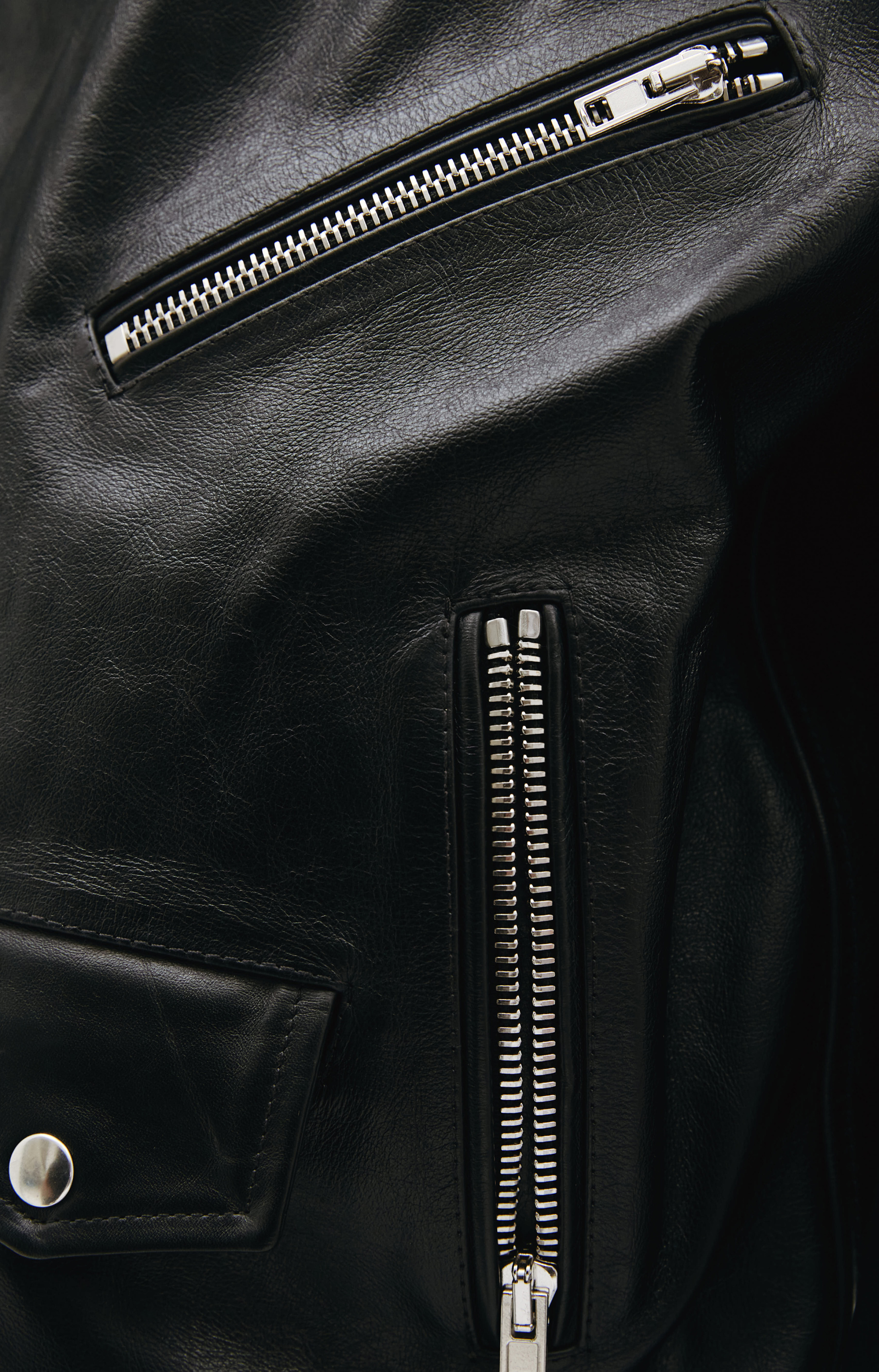 VETEMENTS Leather biker jacket
