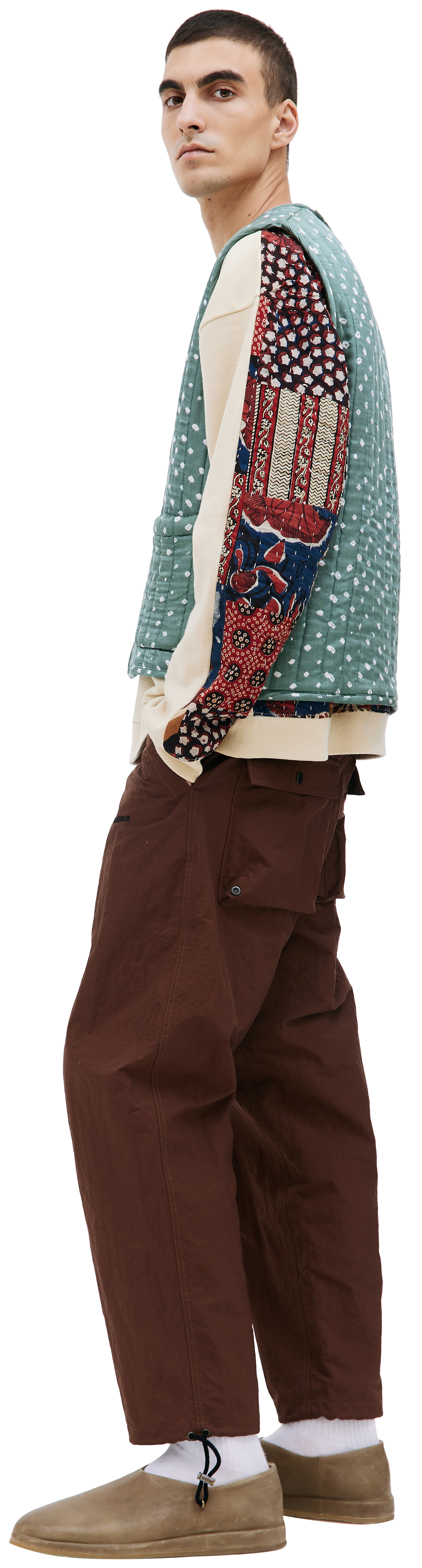 KARU RESEARCH Quilted silk vest