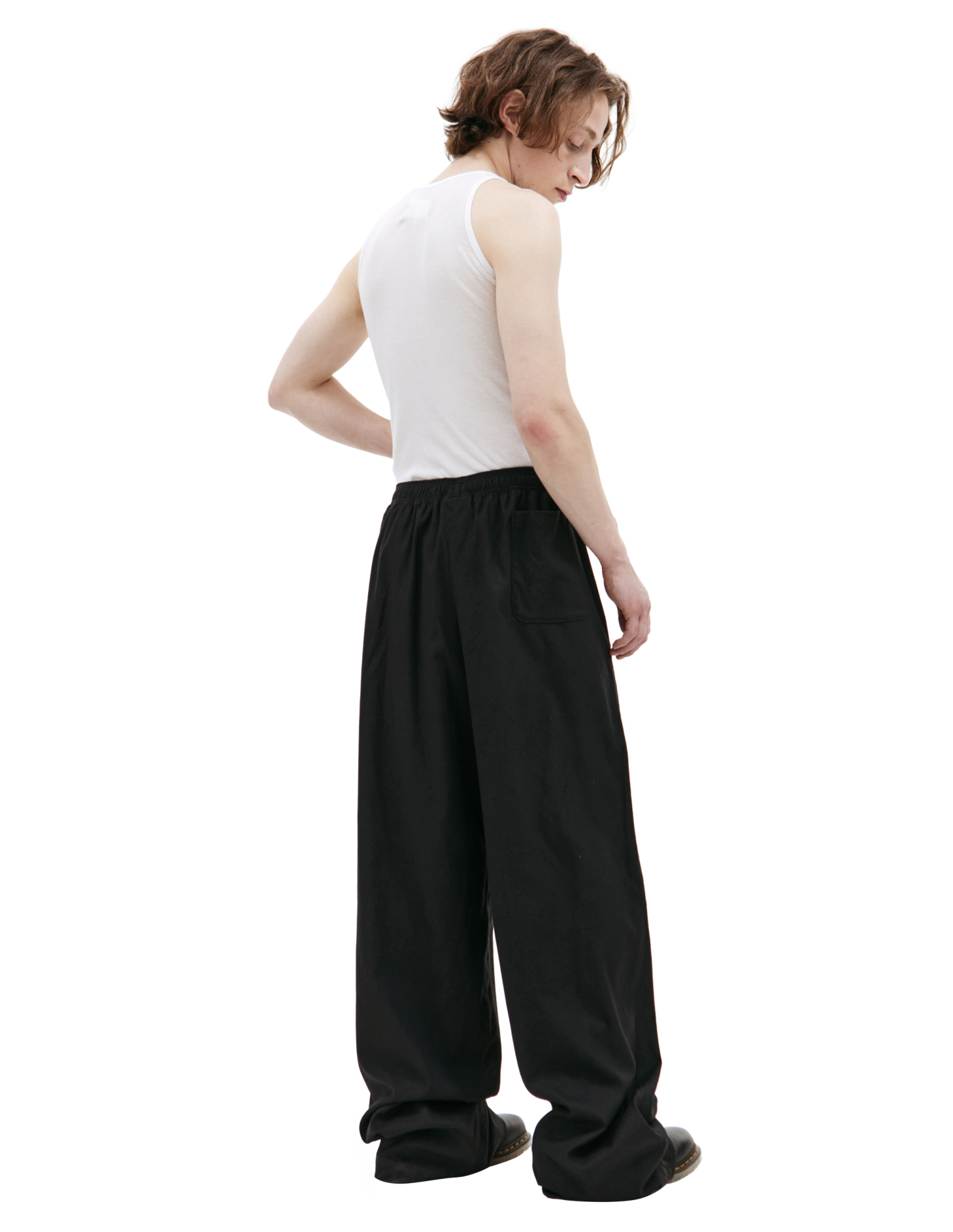 VTMNTS Black straight trousers