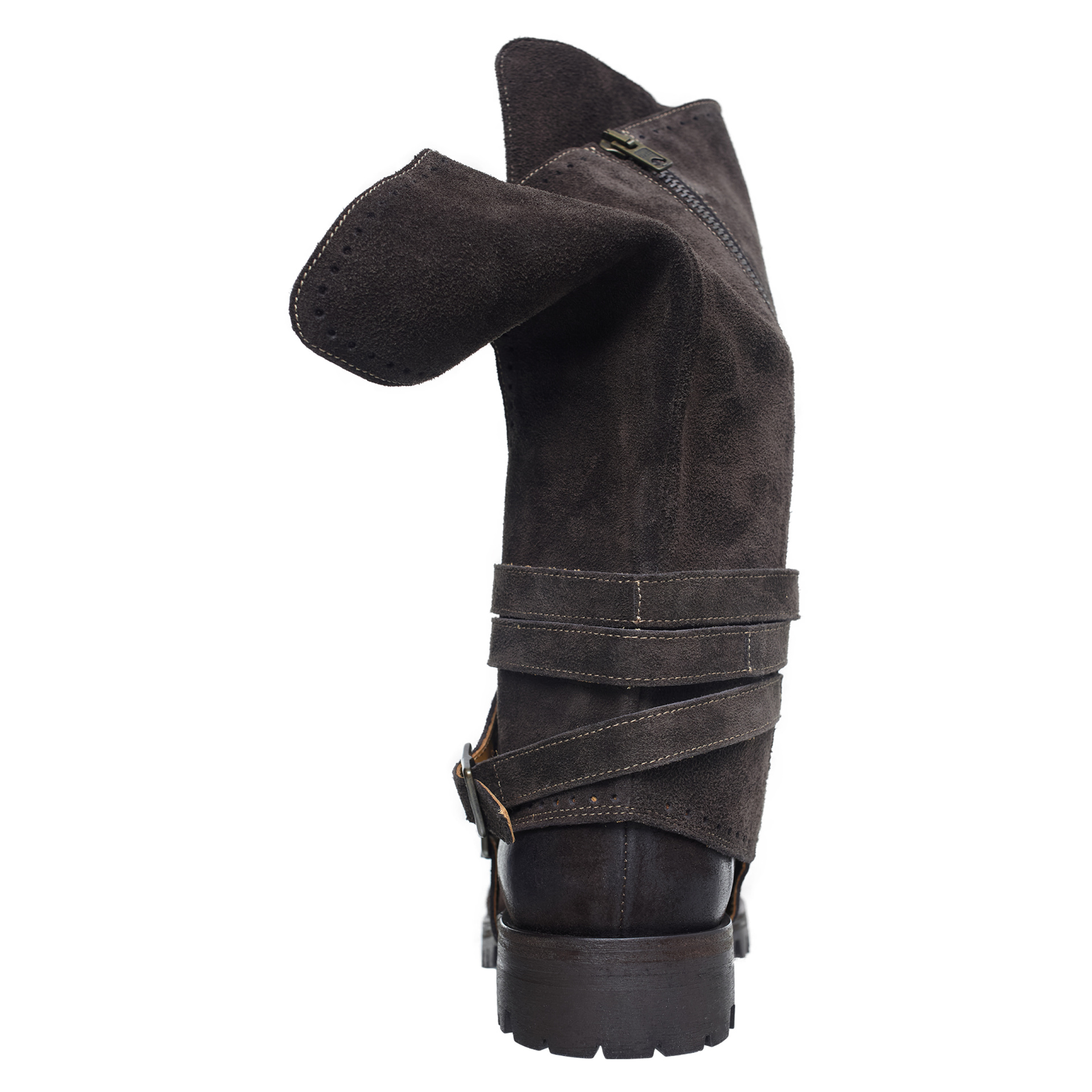 Ziggy Chen Leather boots with cuffs