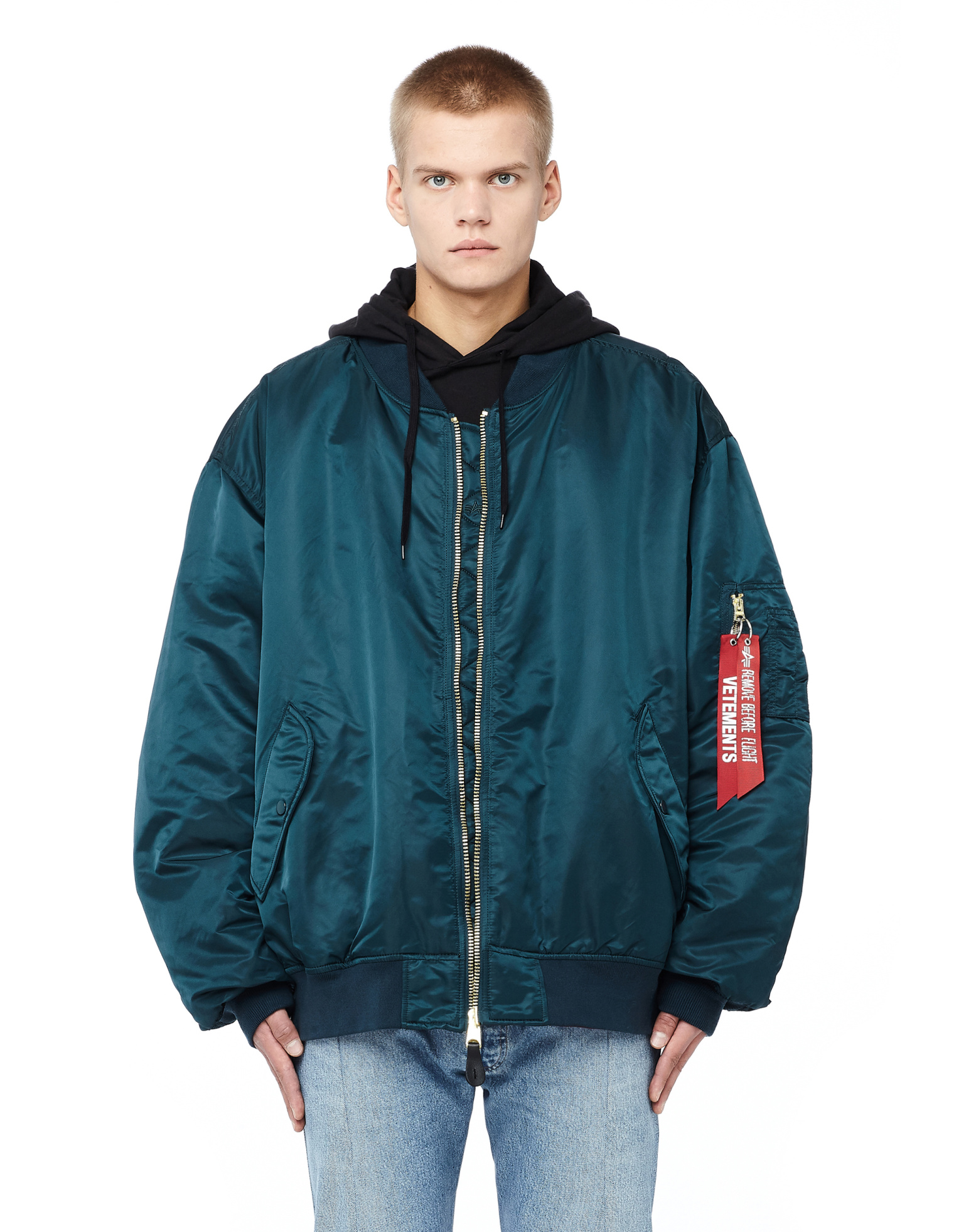 VETEMENTS Двусторонний бомбер Alpha Industries