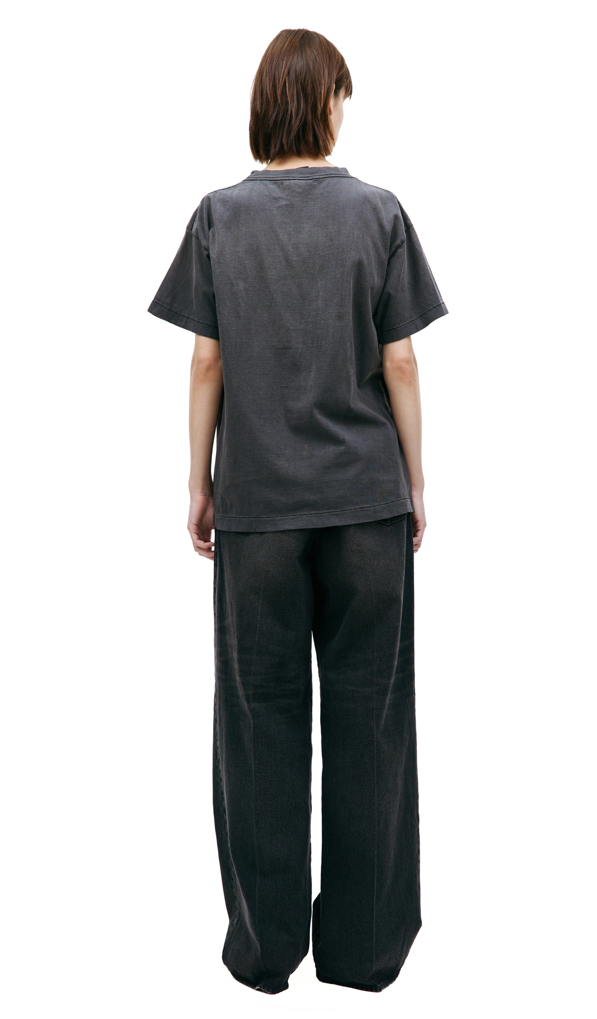 Saint Michael Jesus printed t-shirt