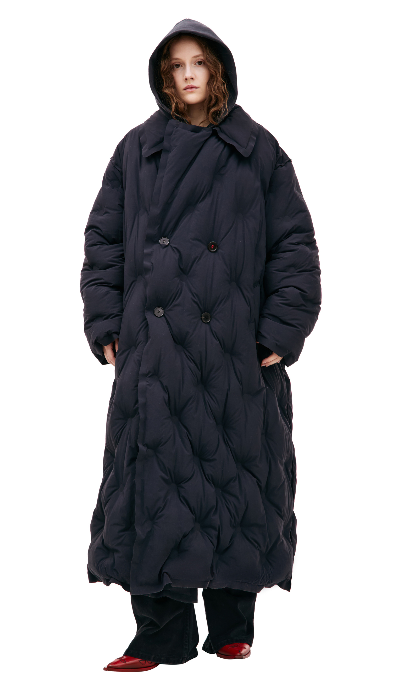 Maison Margiela Glam Slam Quilted Coat