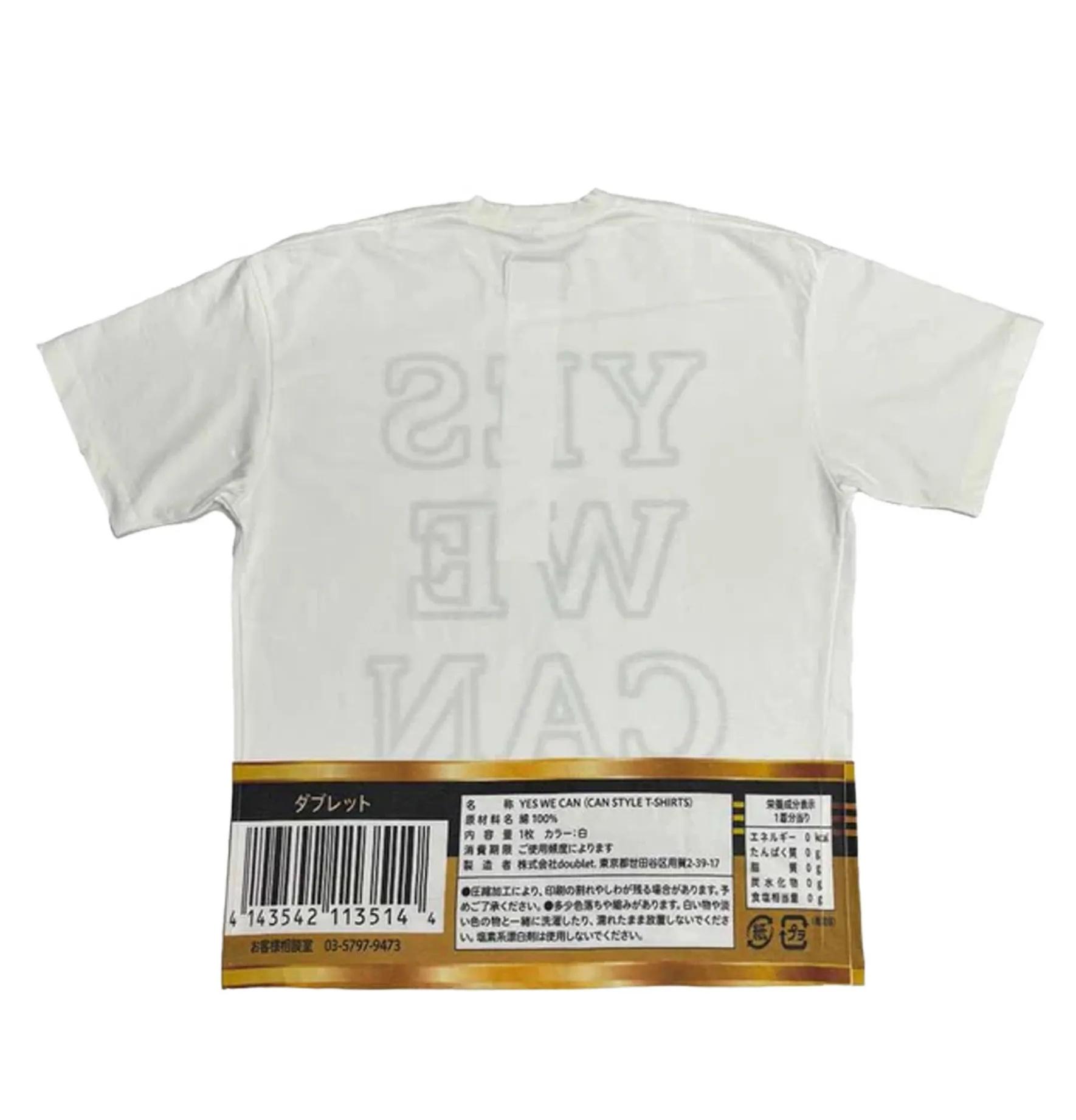 Doublet Yes We Can TRUFFLE T-shirt