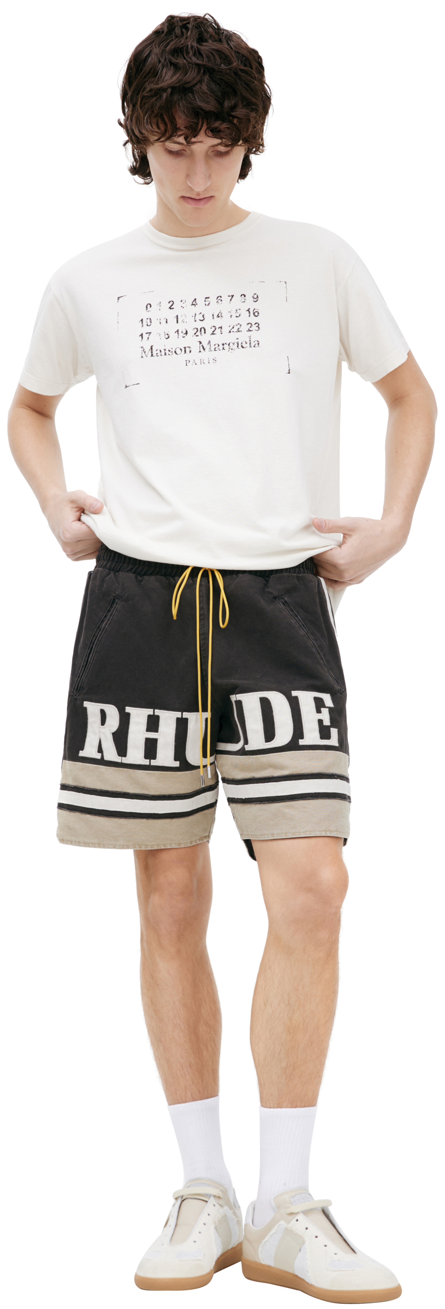 RHUDE Shorts with logo