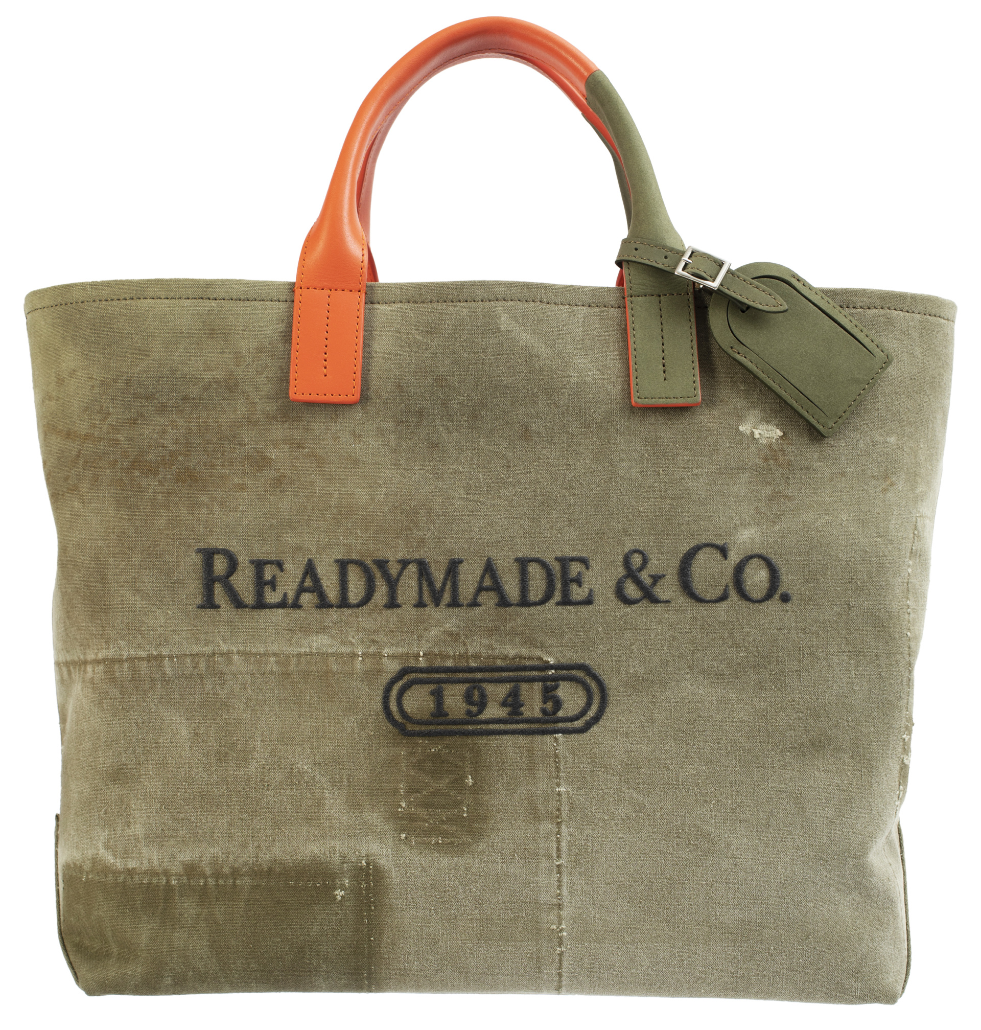 Readymade Khaki shopper bag