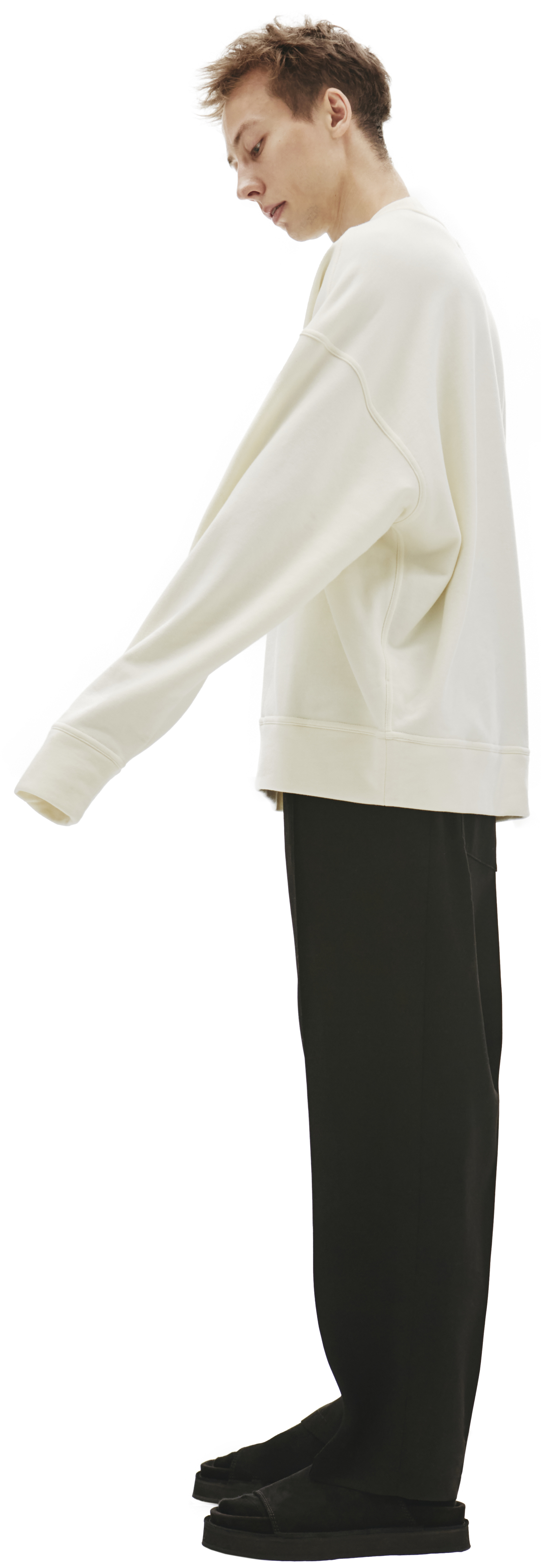 Jil Sander Logo Crew Sweatshirt