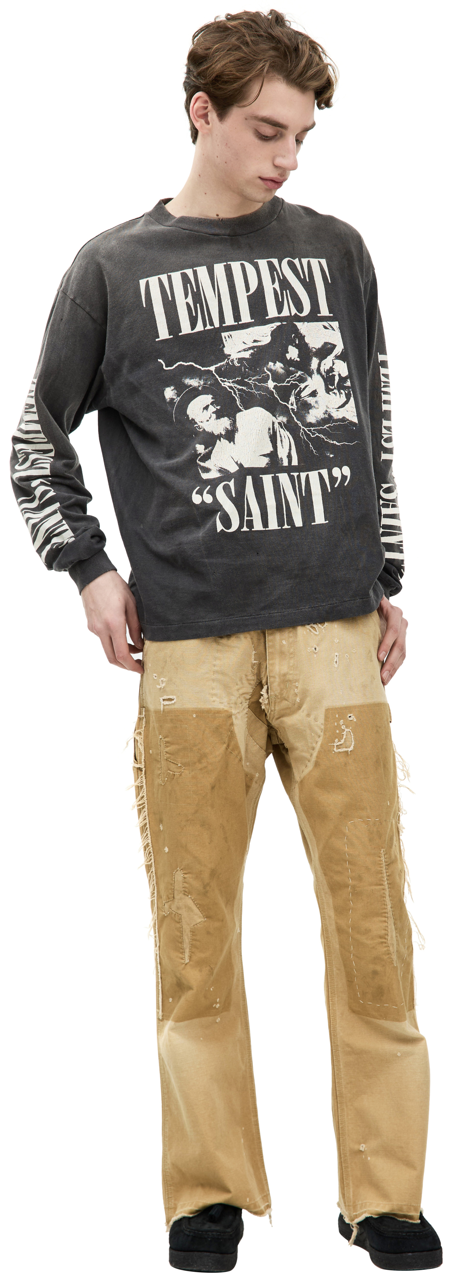 Saint Mxxxxxx \'Tempest\' print longsleeve