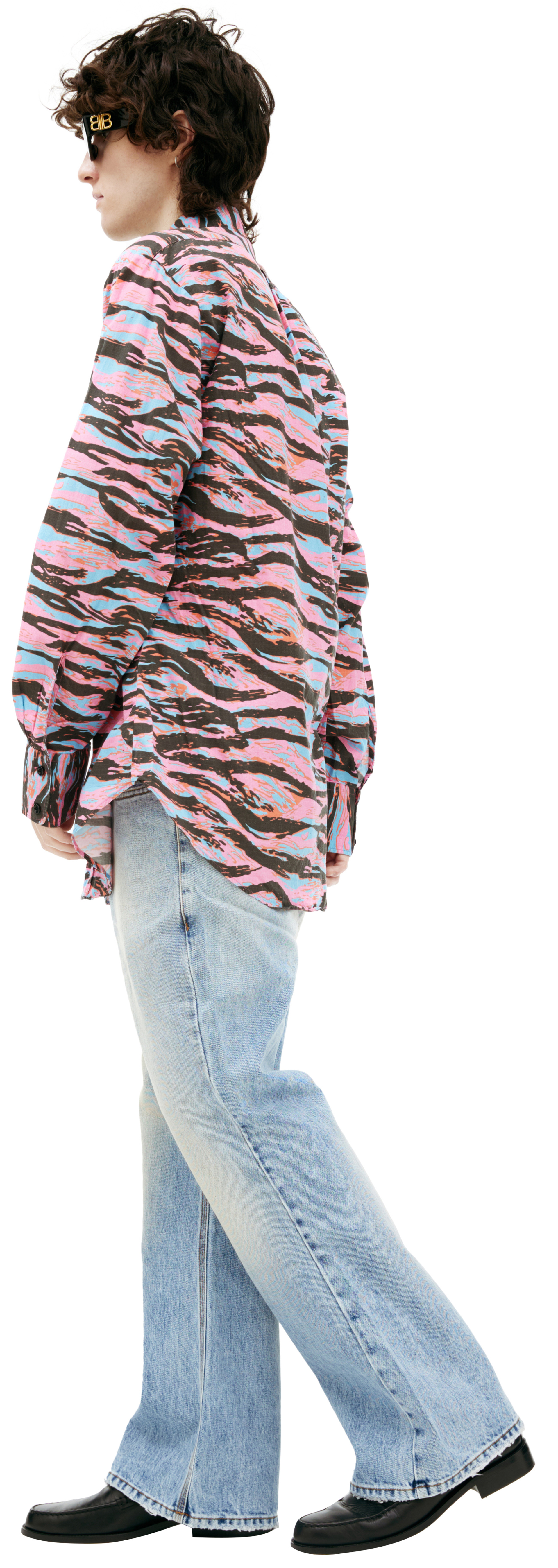 ERL Animalistic print shirt