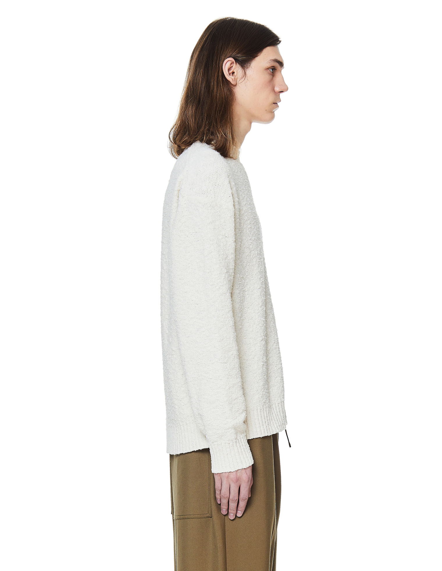 Jil Sander Джемпер из фактурного хлопка