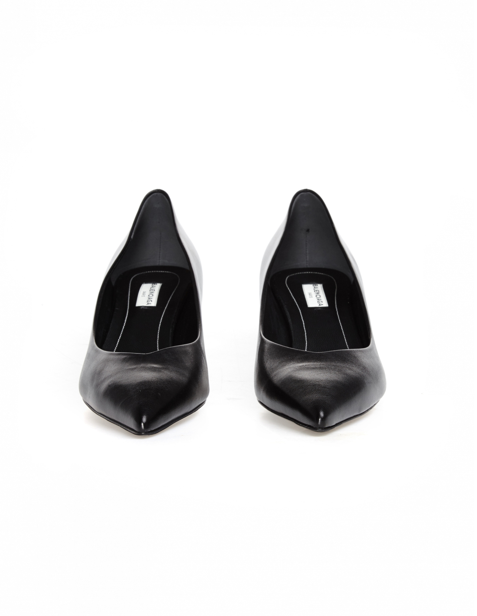 Balenciaga Leather kitten heels
