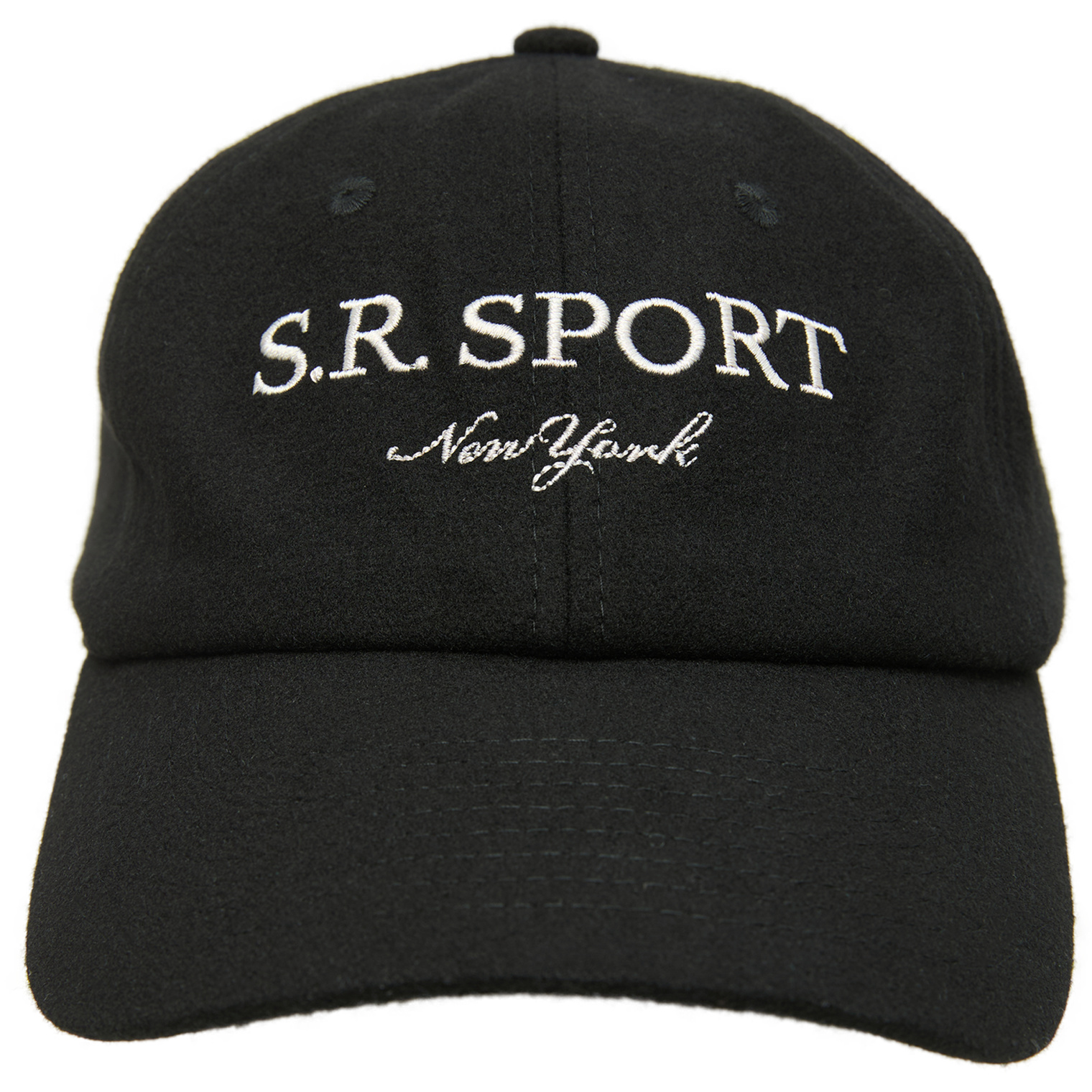 SPORTY & RICH Embroidered cap \'S.R. Sport\'