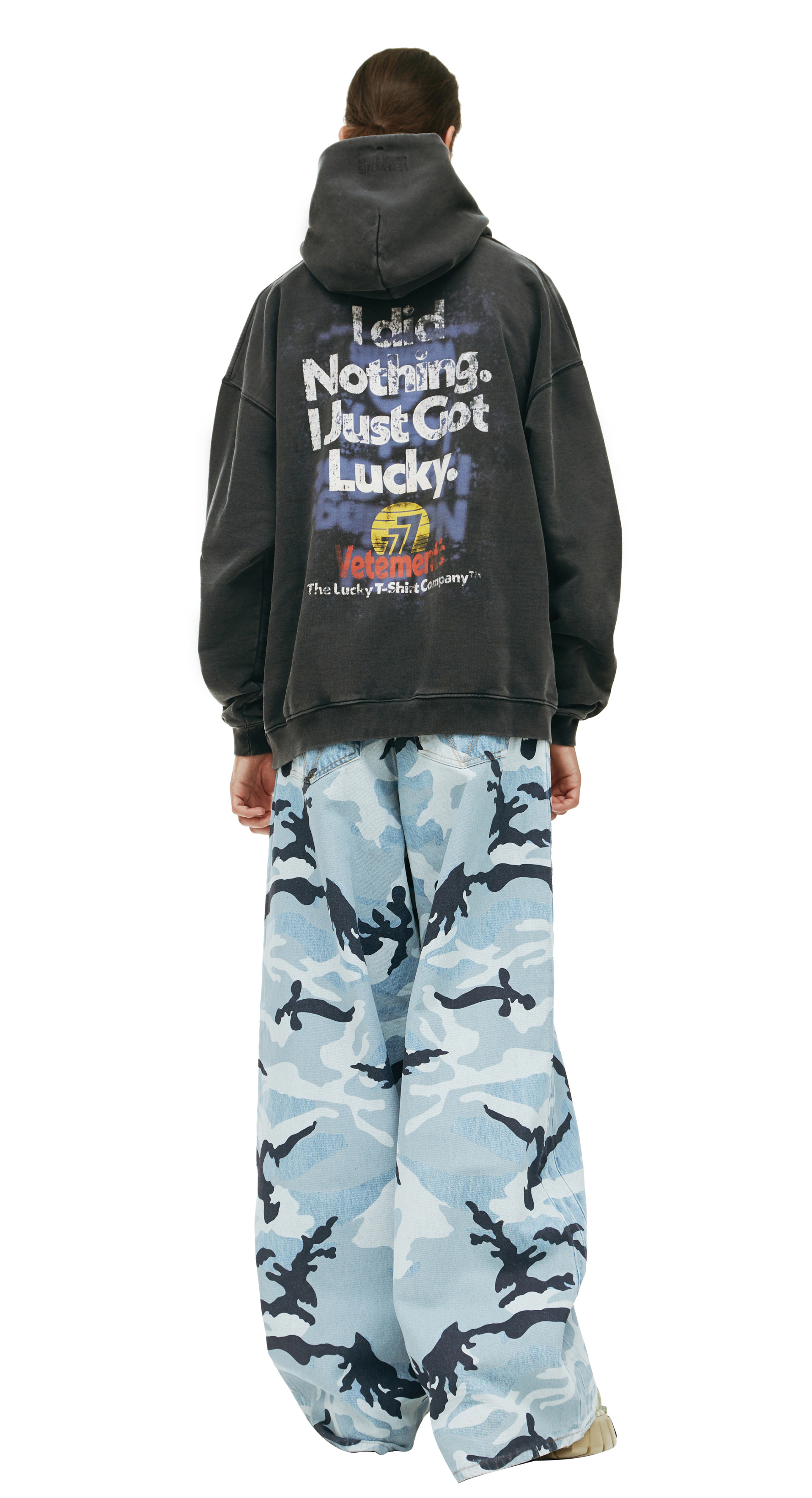 VETEMENTS Oversize printed hoodie