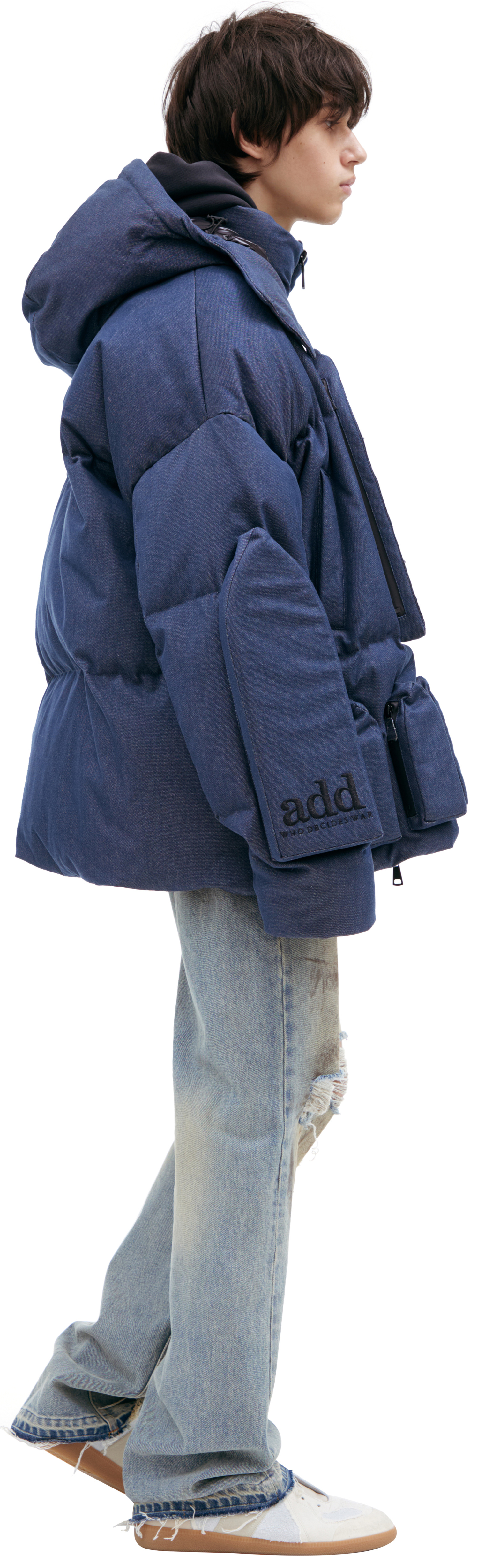 Who Decides War Jacket with patches